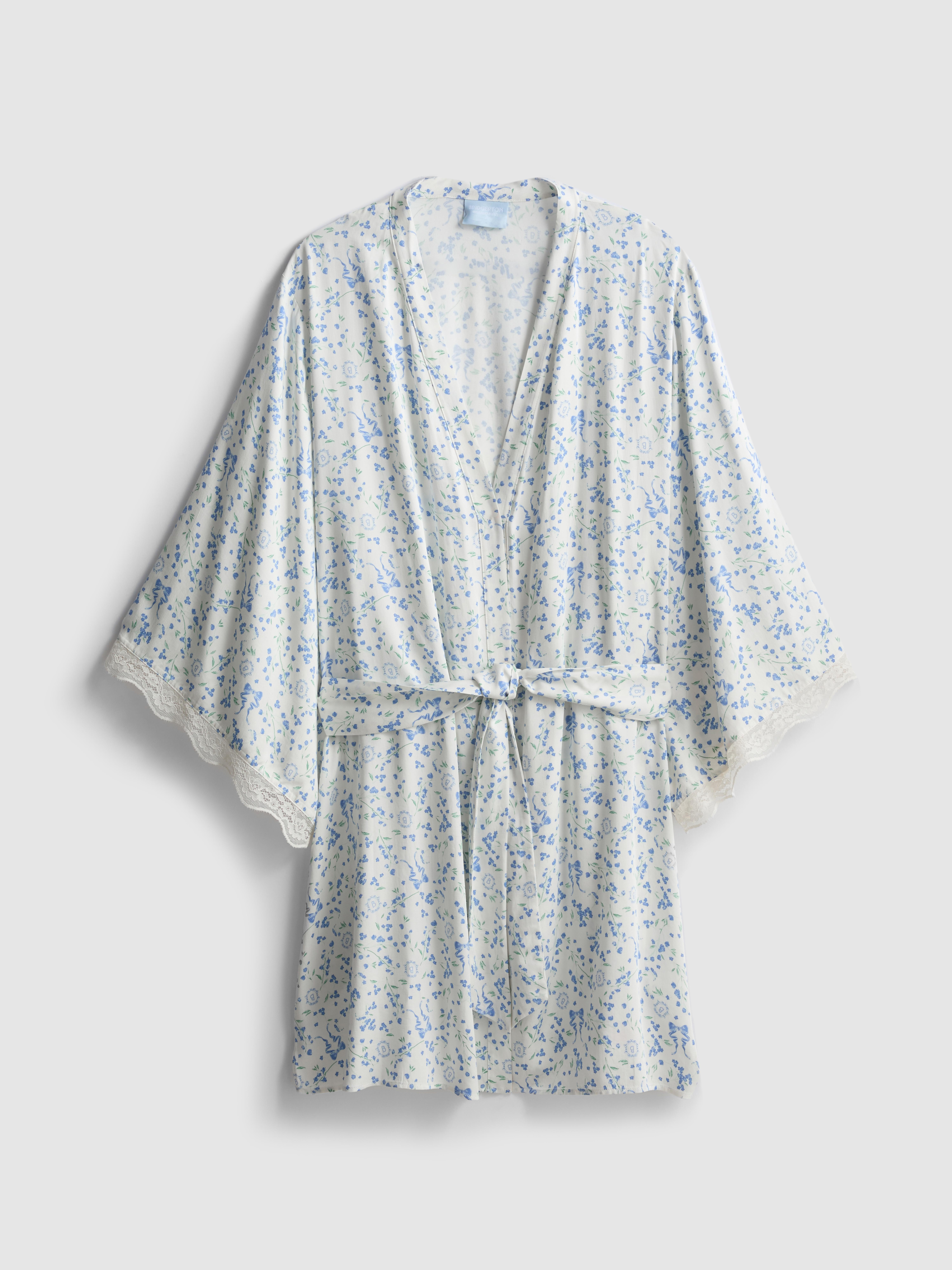 Bridgerton Floral Midi Robe