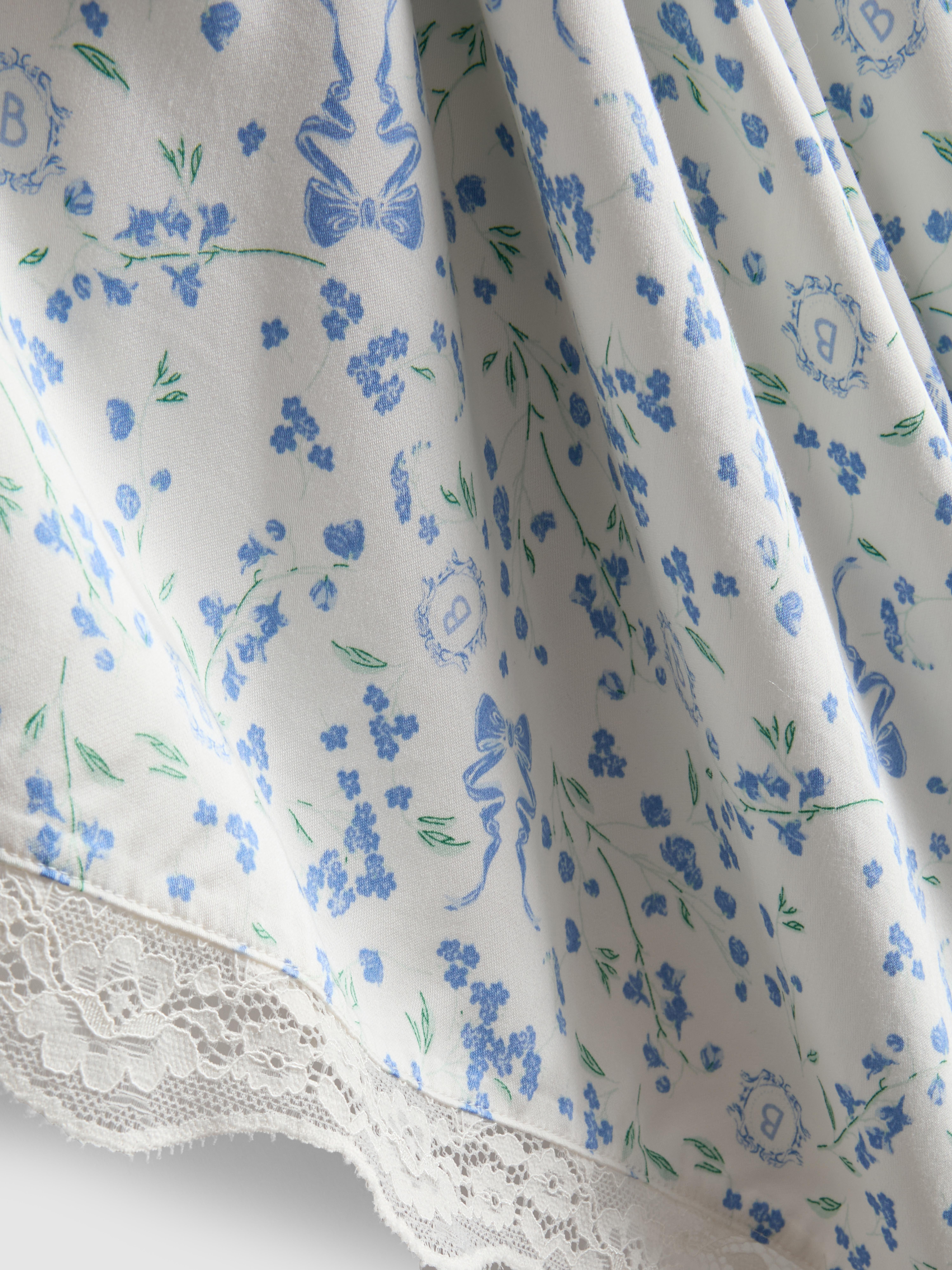 Bridgerton Floral Midi Robe