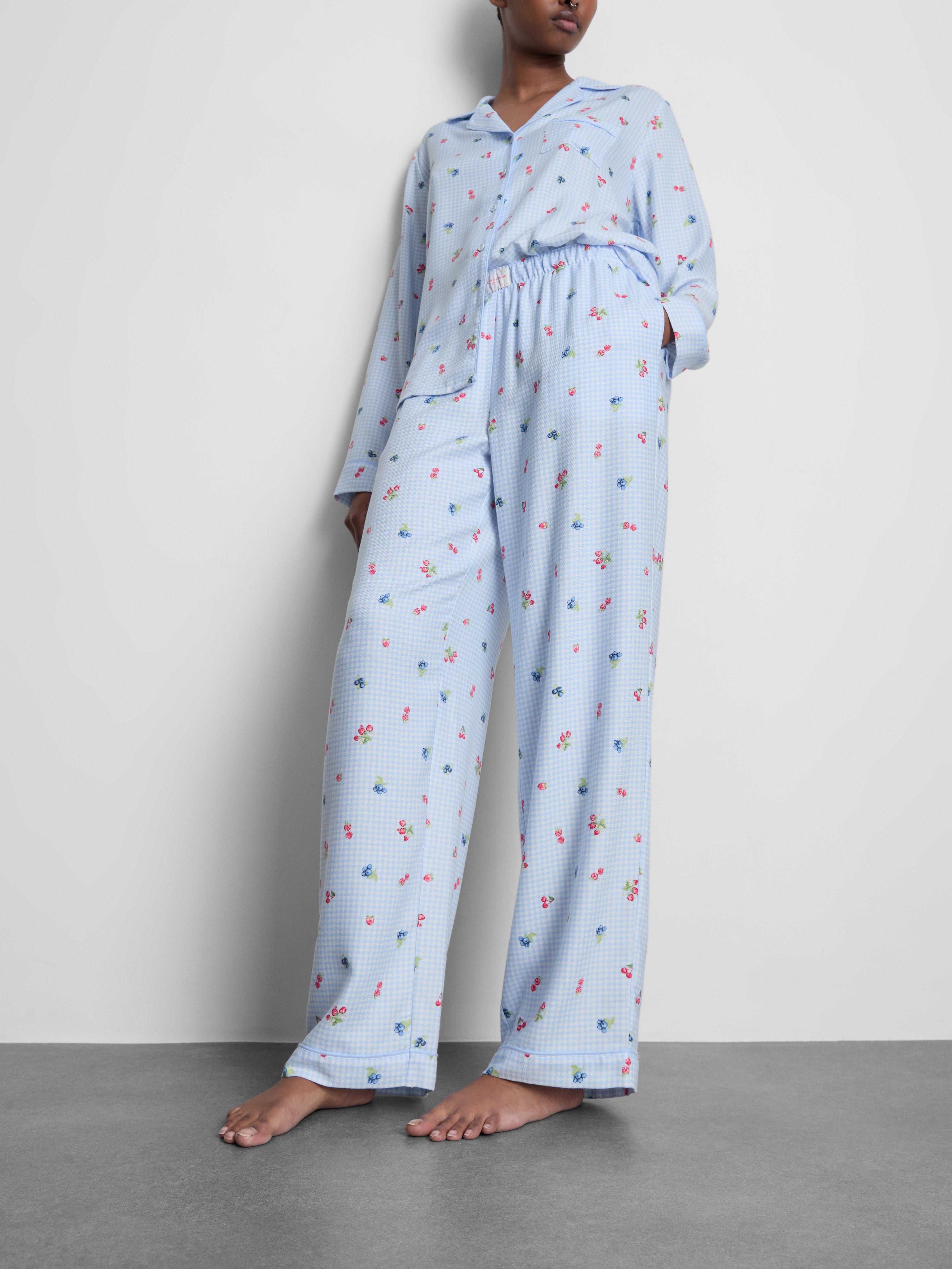 Gingham Berry Woven Pyjama Bottoms