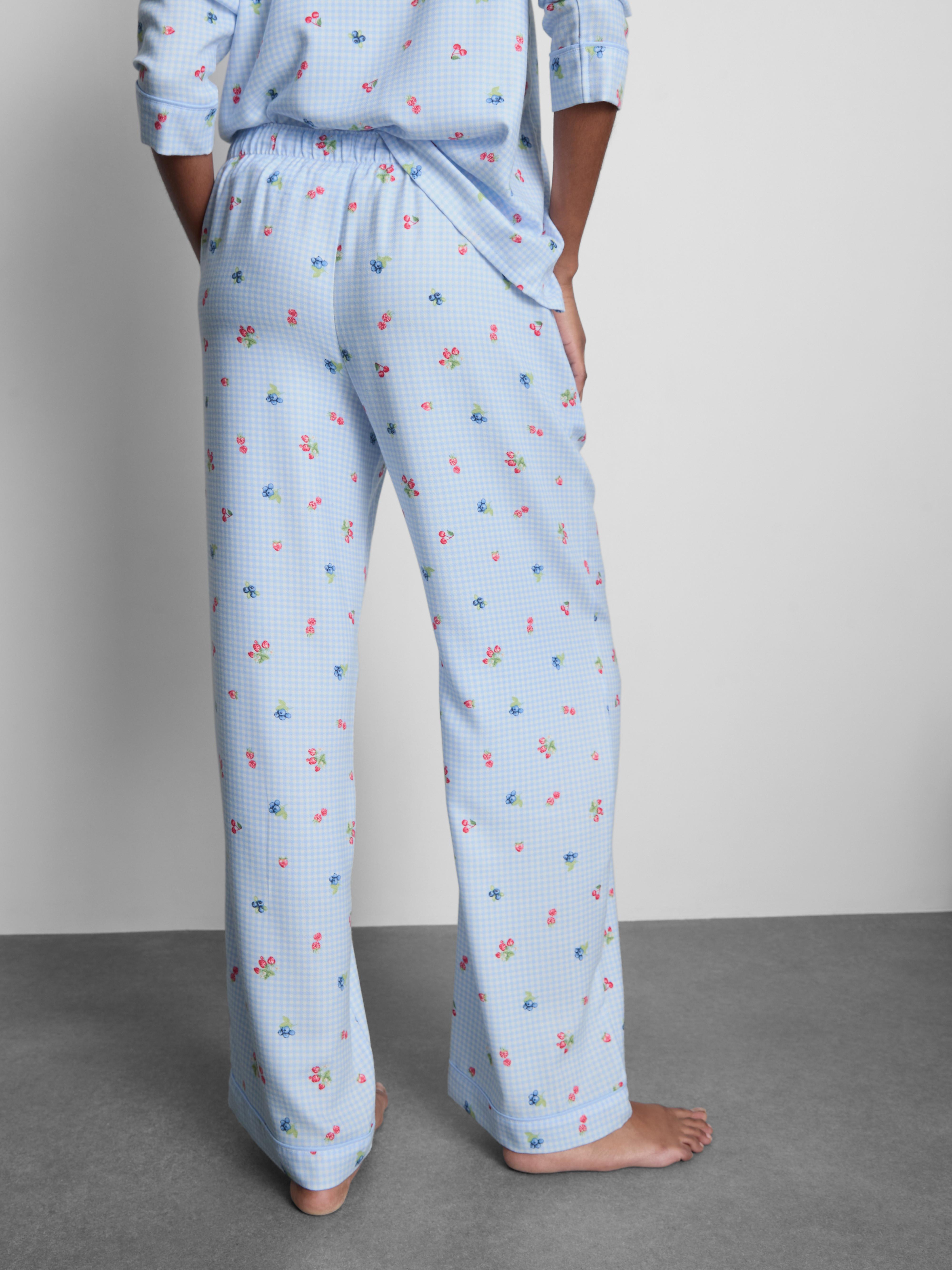Gingham Berry Woven Pyjama Bottoms