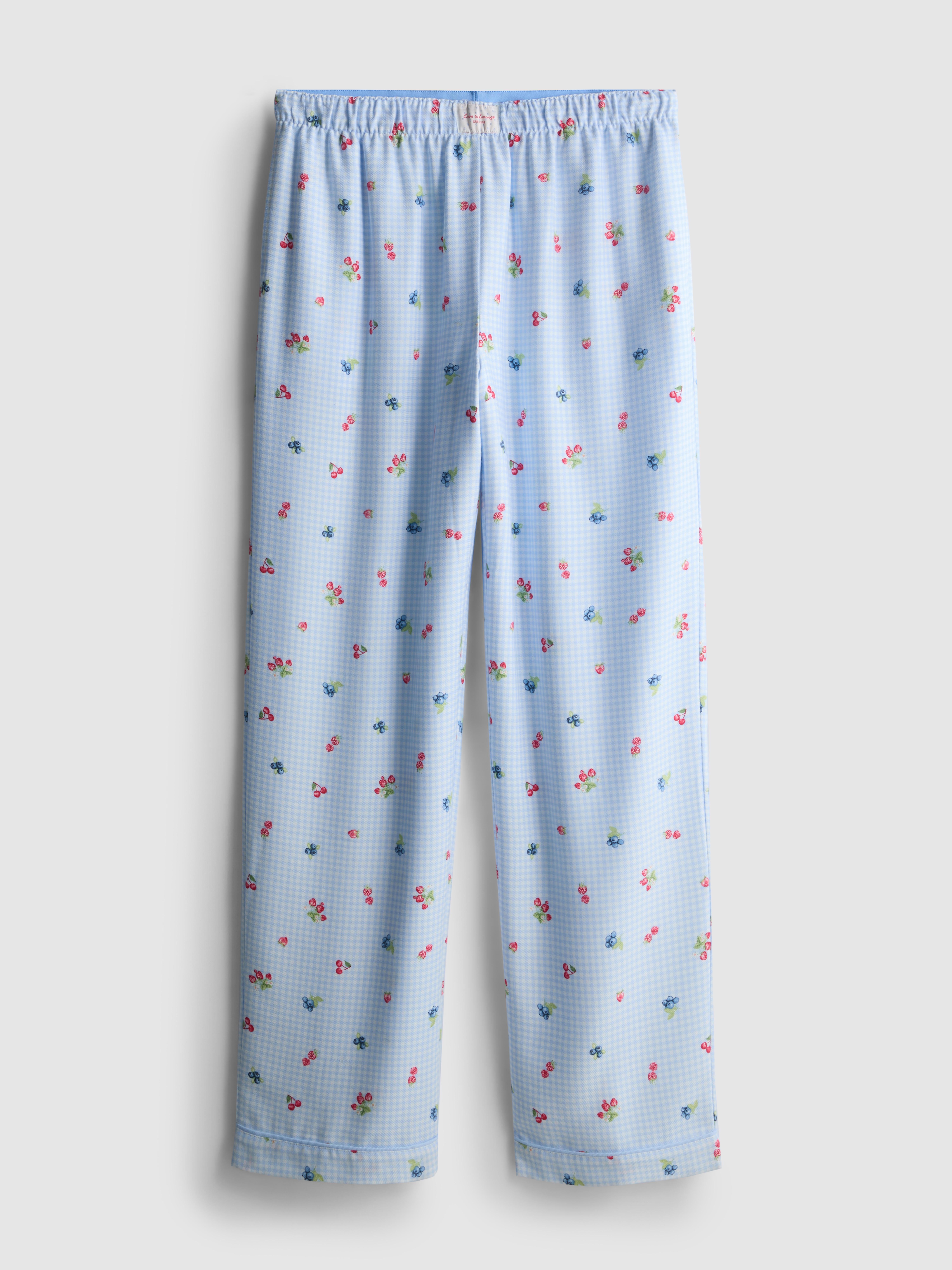 Gingham Berry Woven Pyjama Bottoms