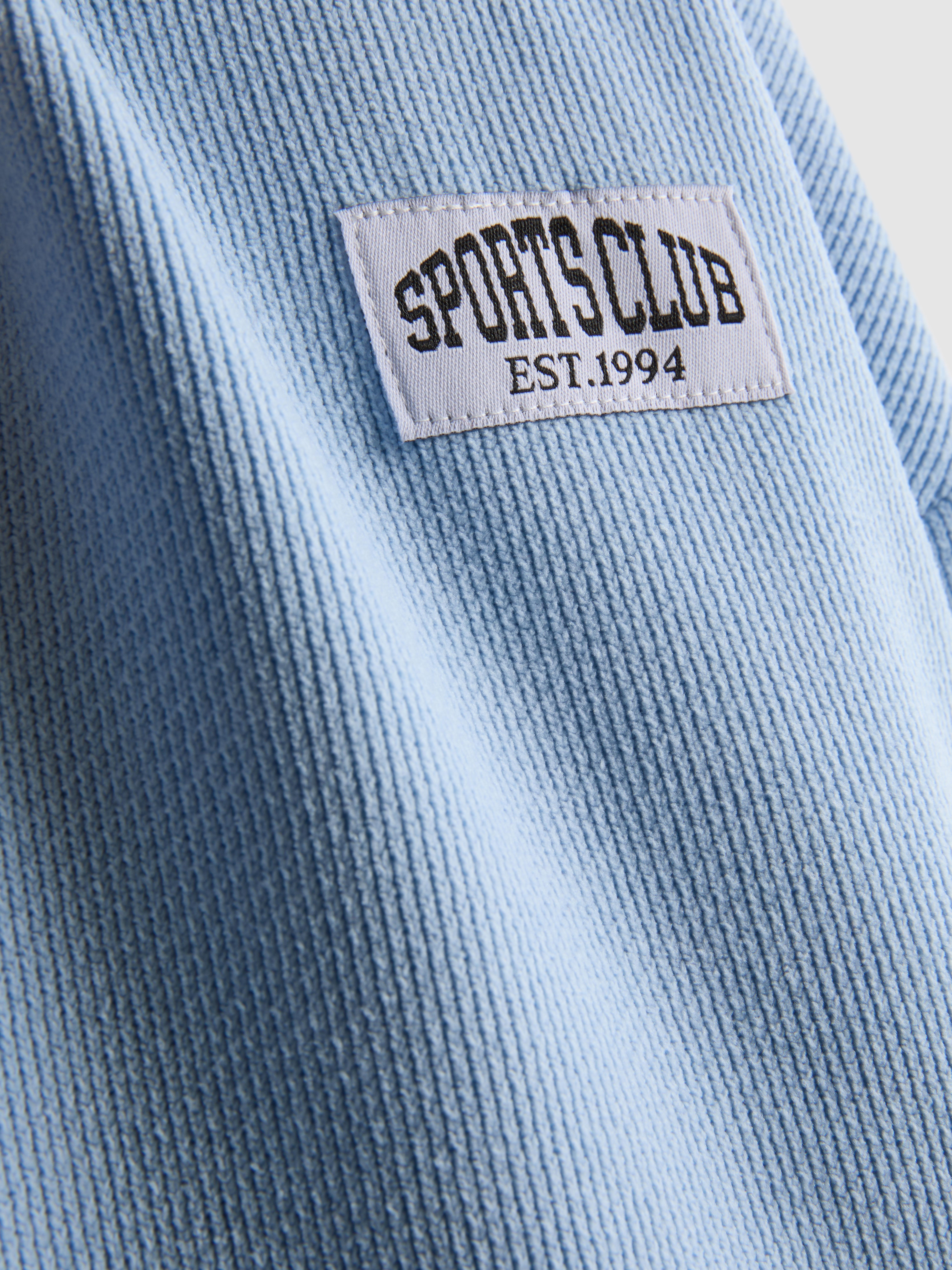 Girls Blue 7-15yrs | Brushed Hoodie