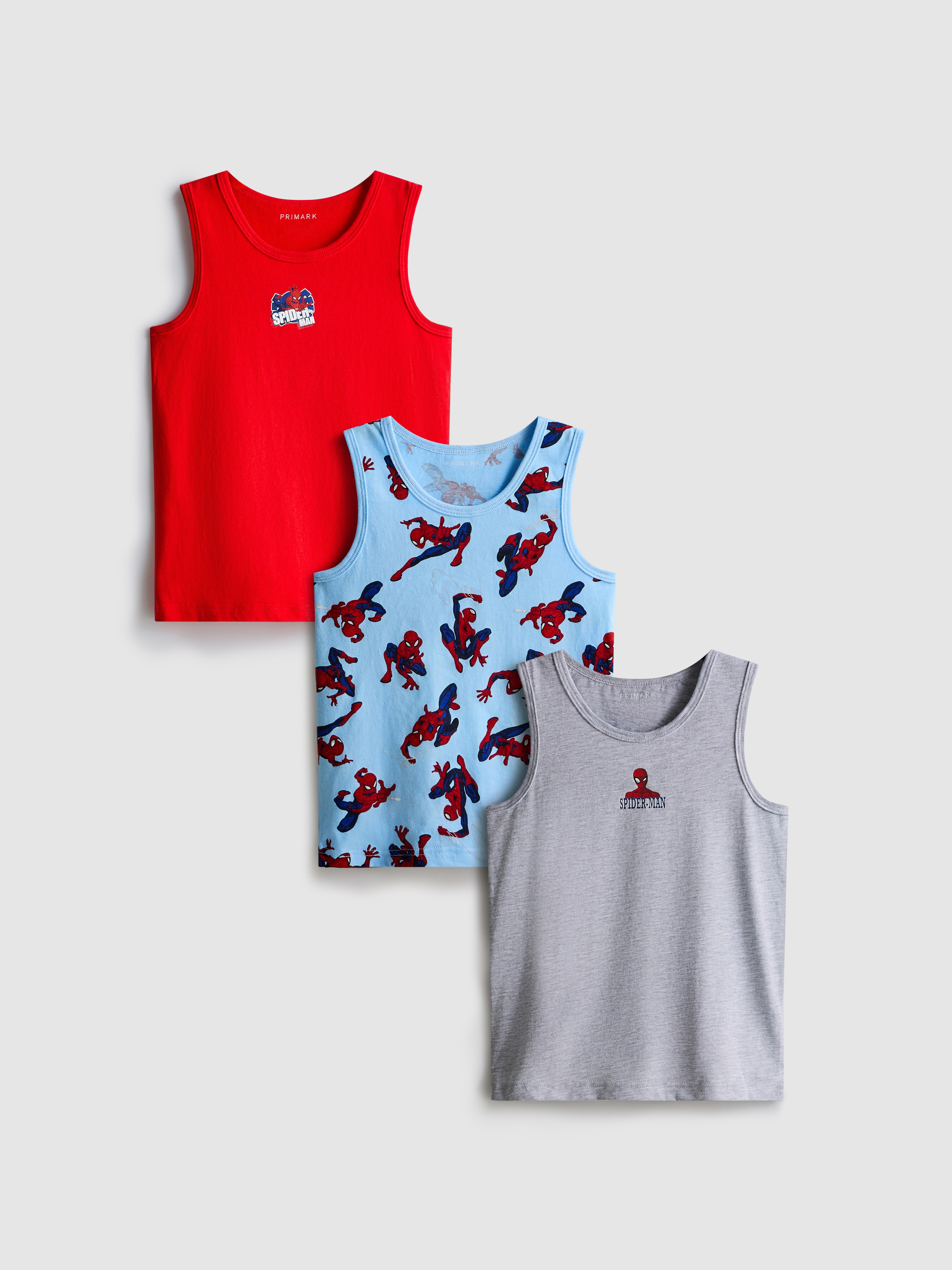 1,5-10 jr | Hemden MARVEL Spider-Man, set van 3