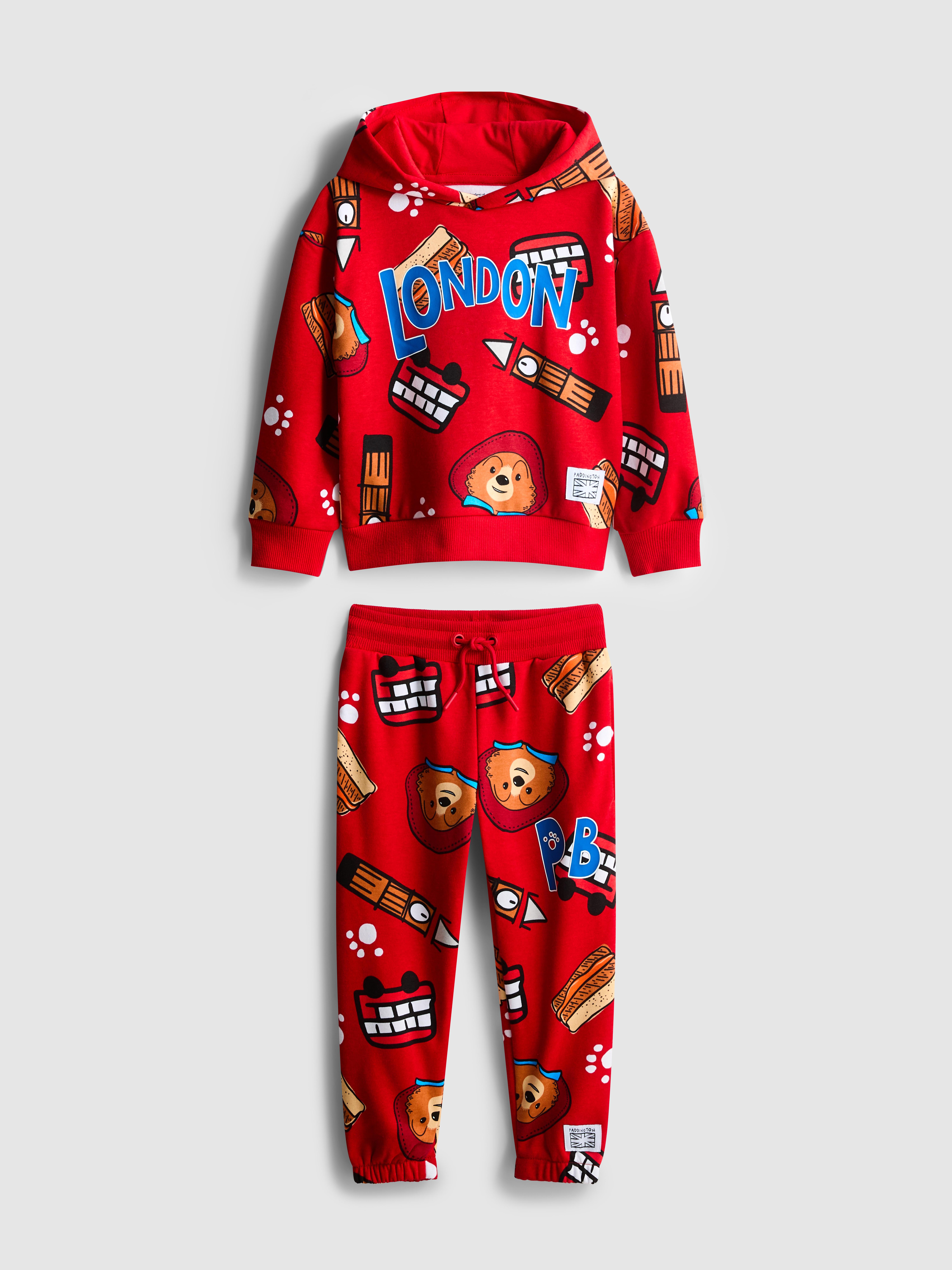 1.5-8yrs | Paddington Bear Hoodie and Joggers Set