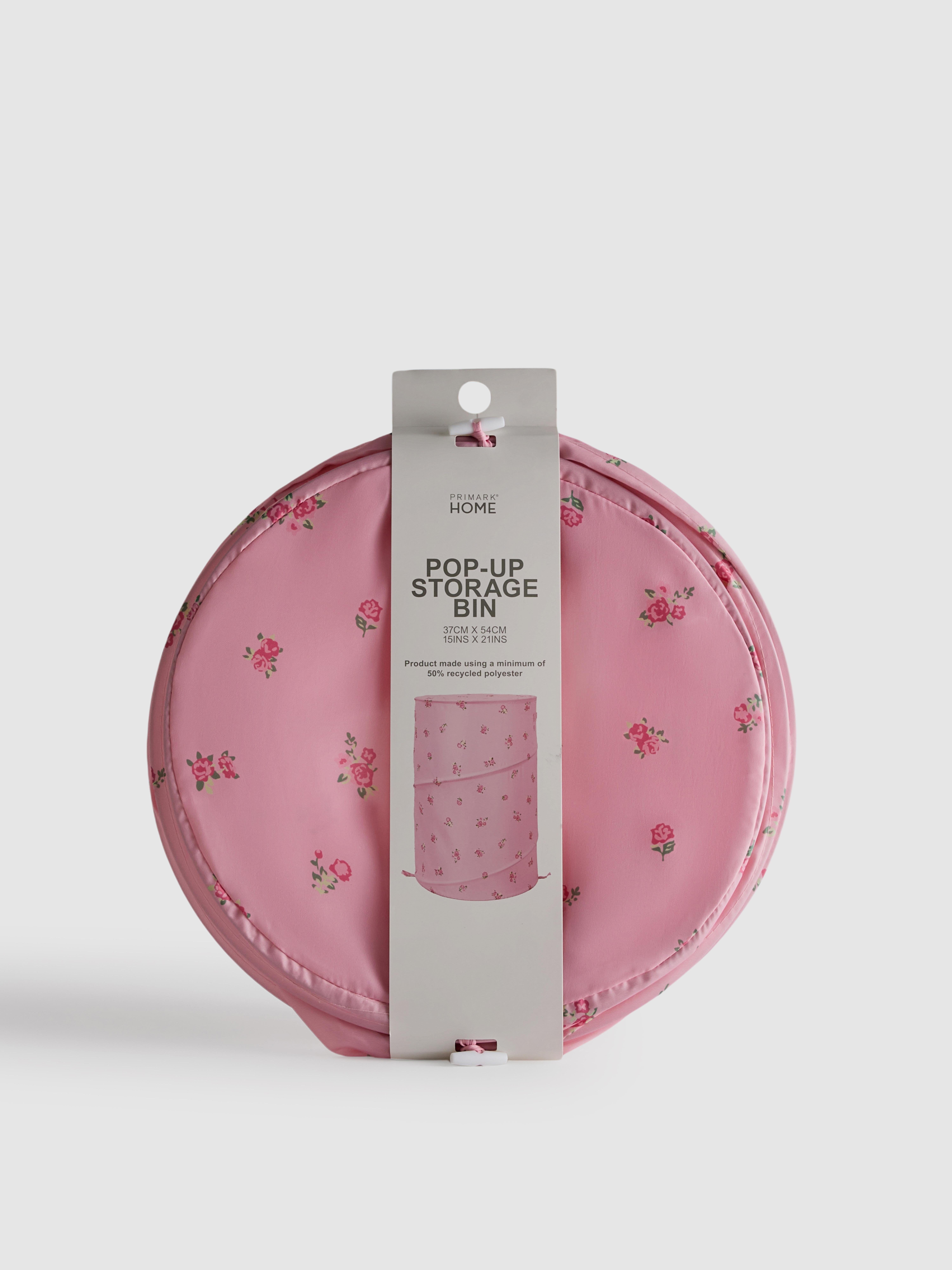 Printed Pop-Up Laundry Bin