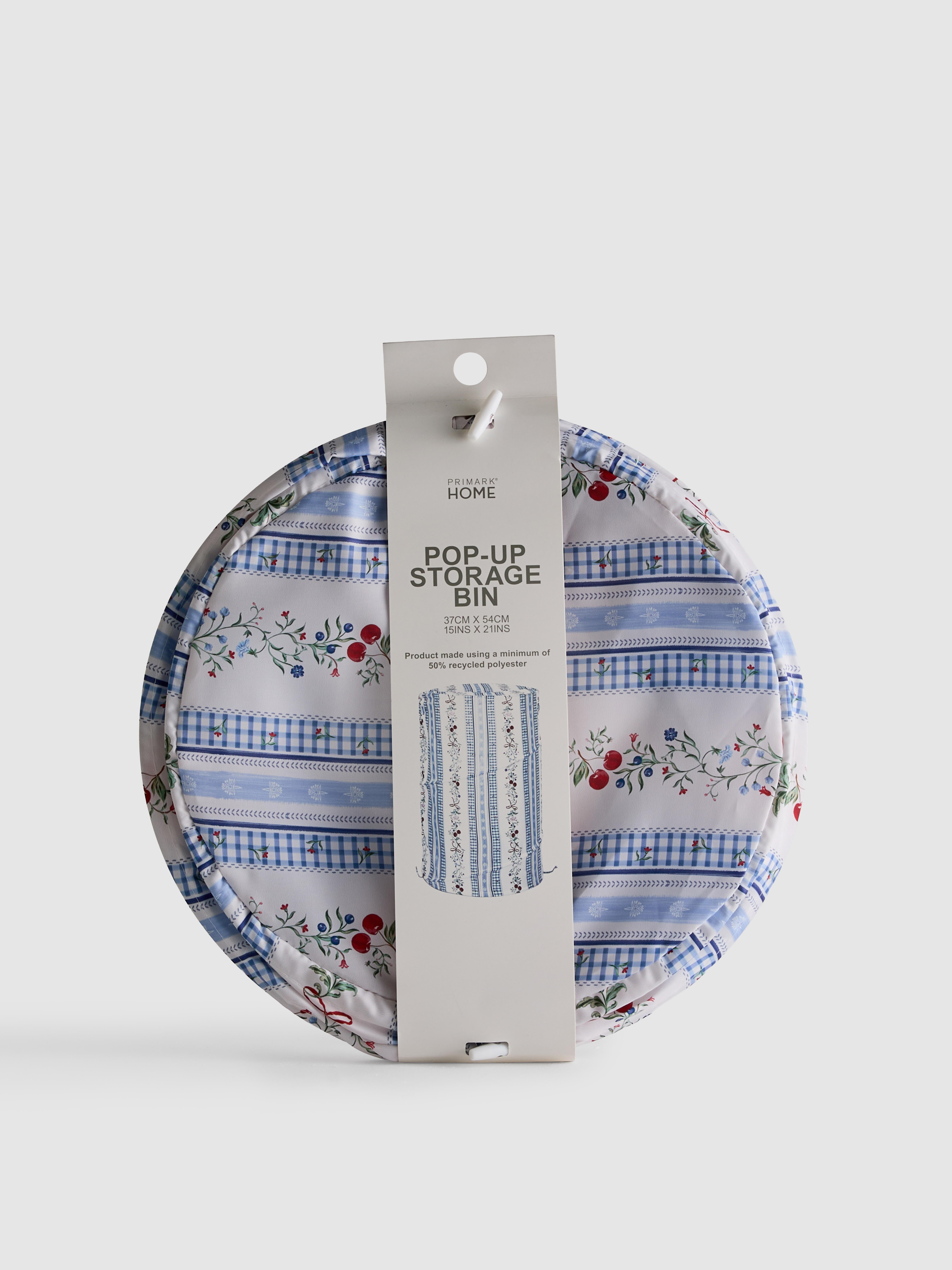 Corbeille à linge pliable imprimée