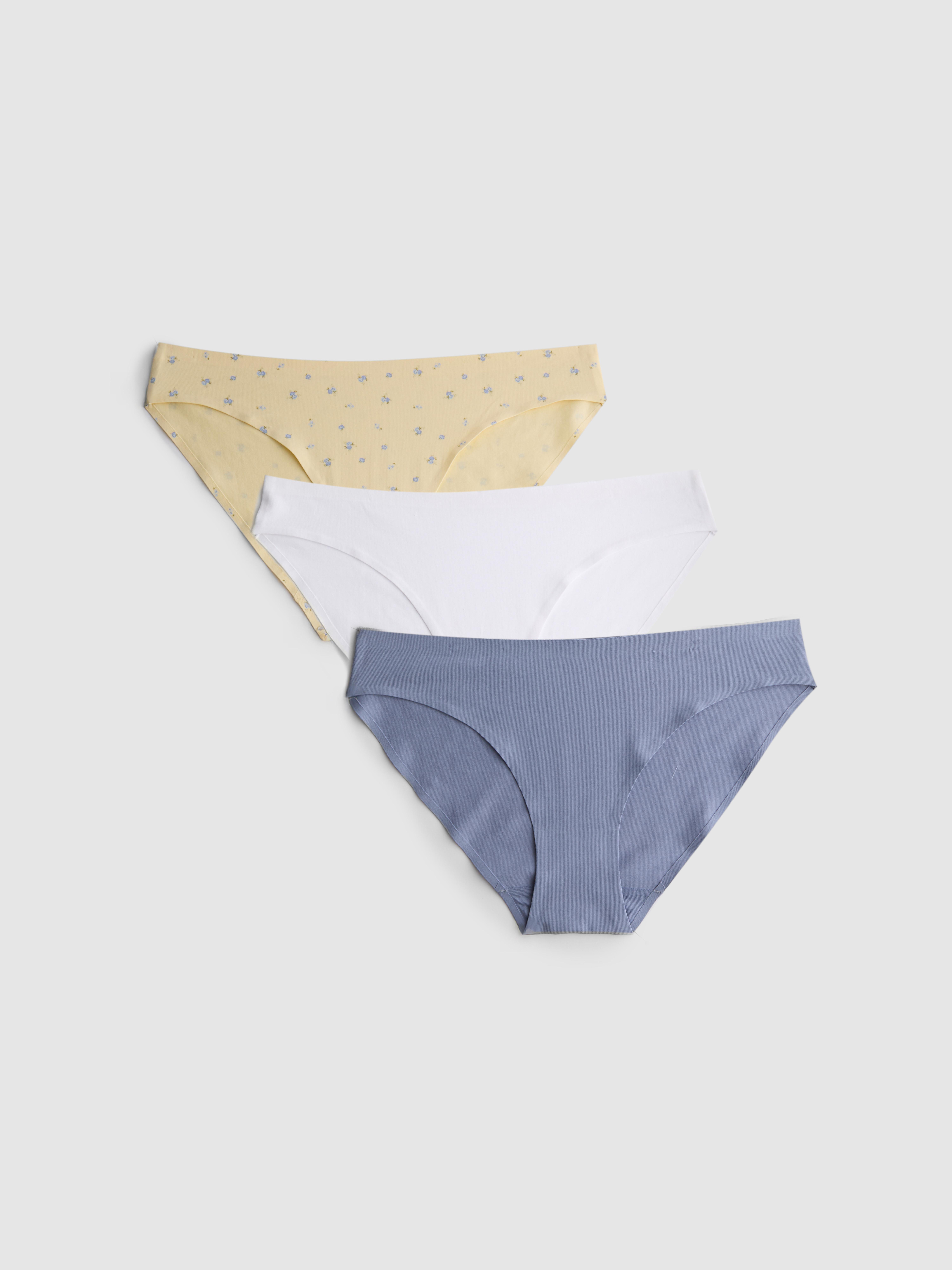 3 db láthatatlan alsó magas pamuttartalmú anyagból