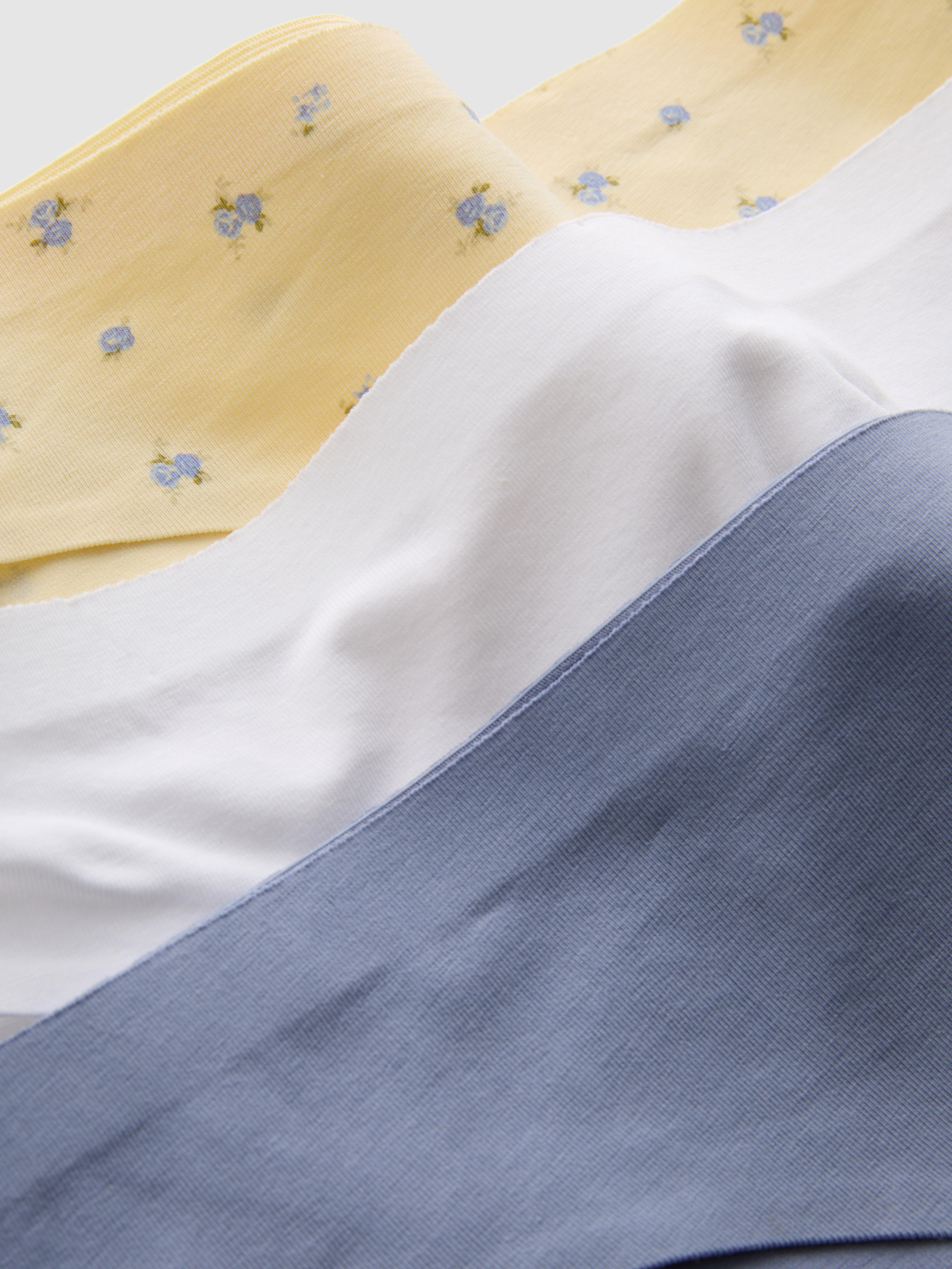 Bombažne nevidne mini spodnjice, 3 kosi