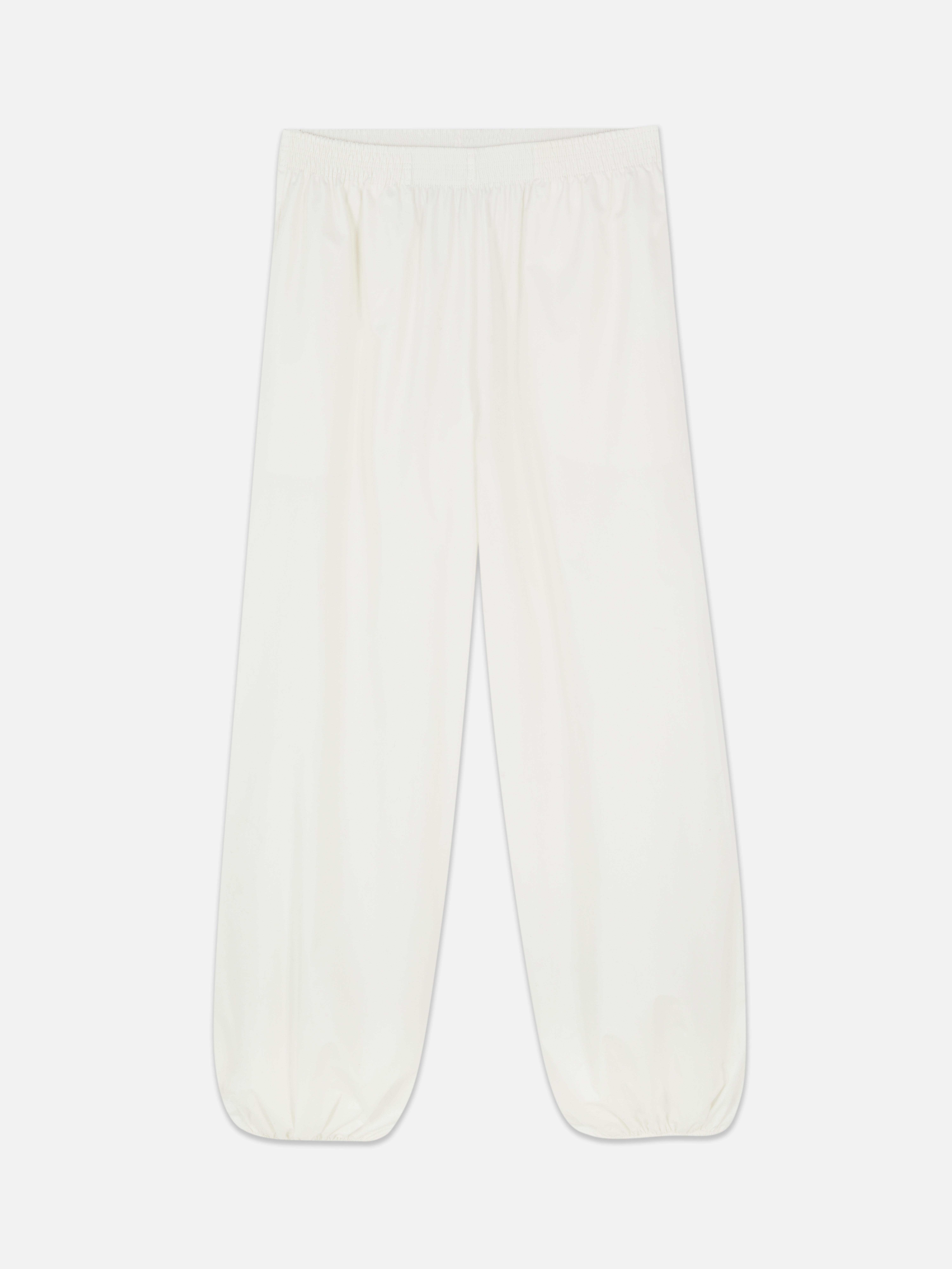 Pantalones bombachos con bajos ajustados