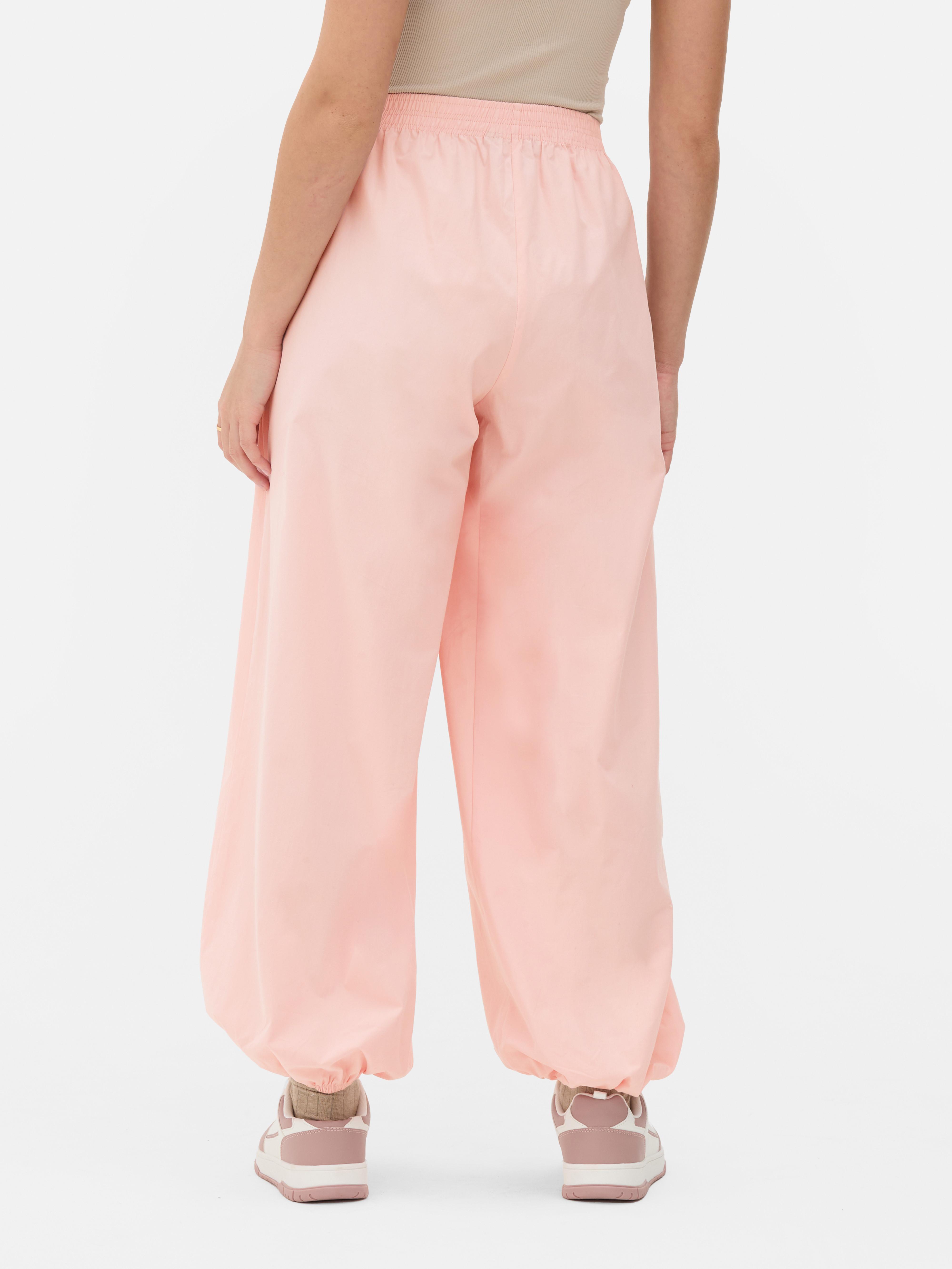 Pantalon ballon à revers