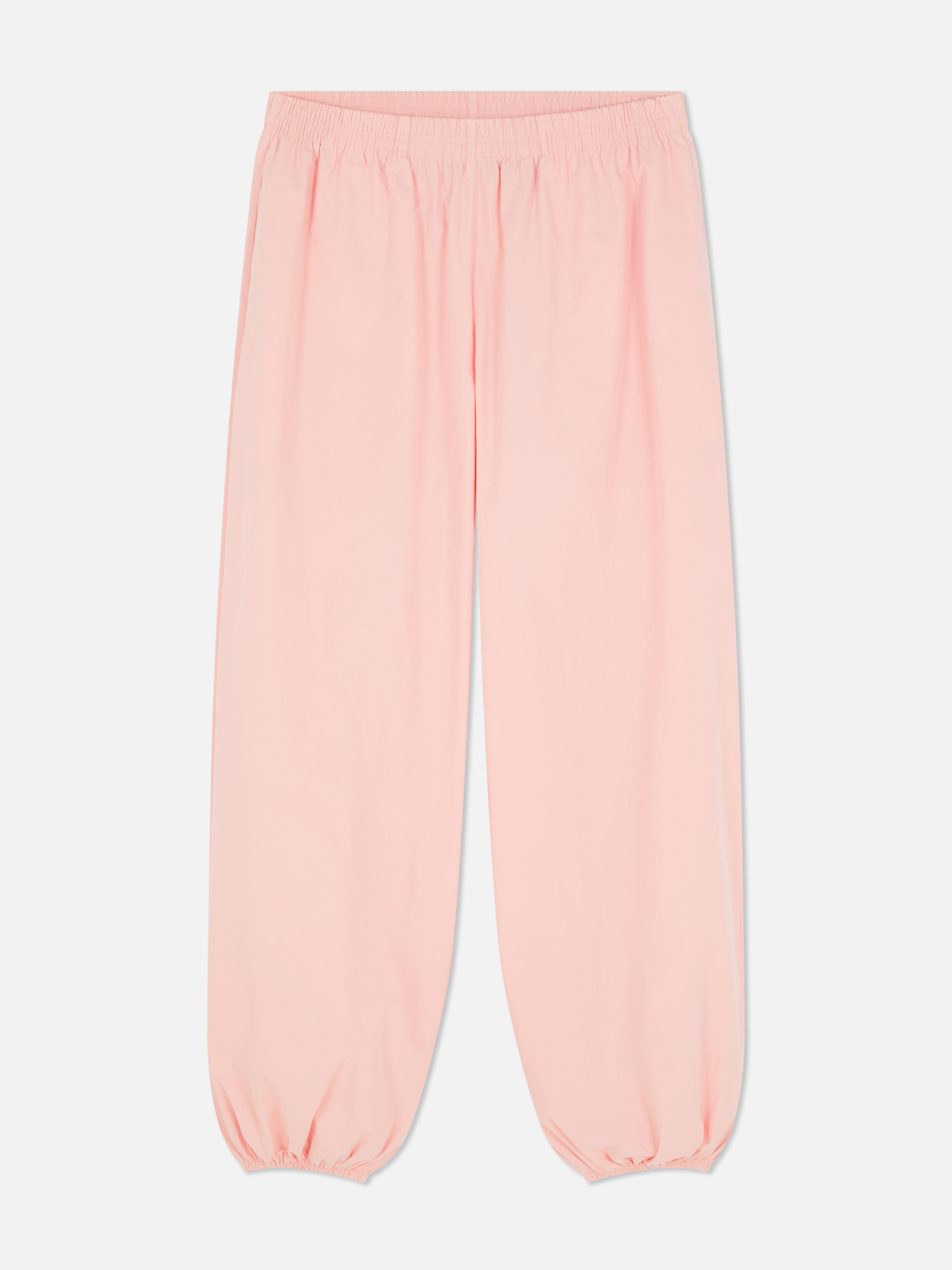 Pantalon ballon à revers