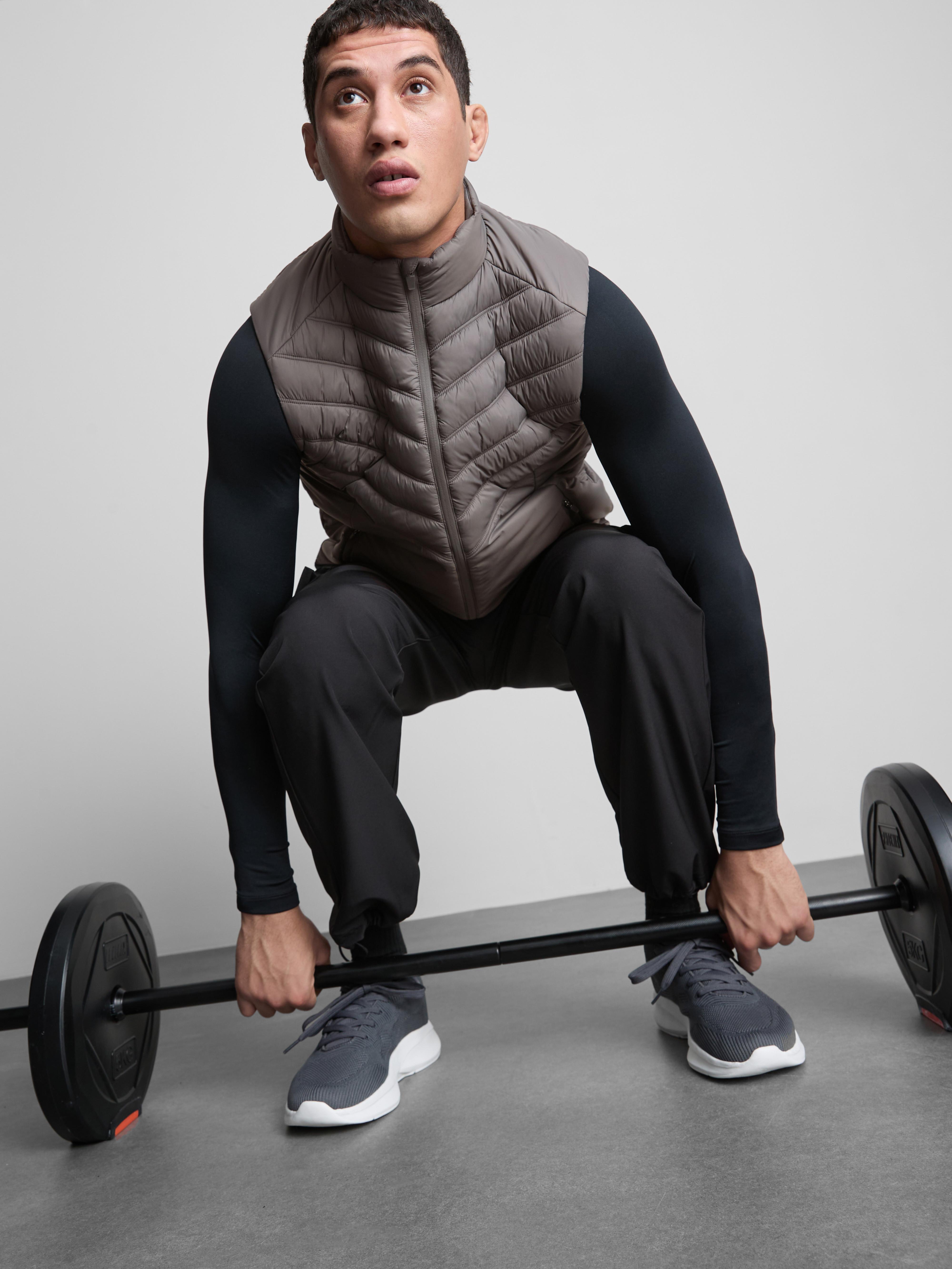 Men's Active Quilted Sleeveless Jacket