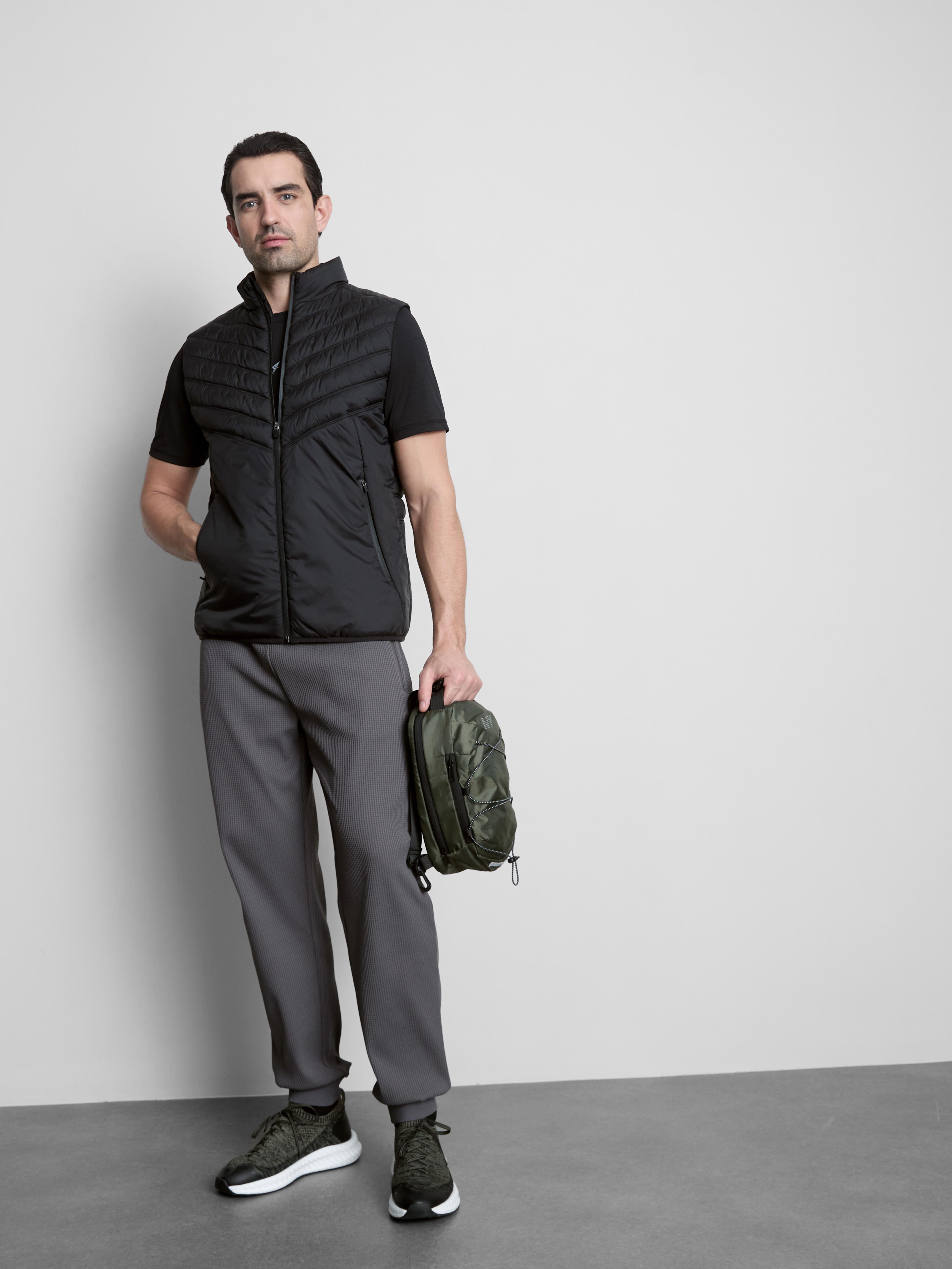 Gilet trapuntato sportivo