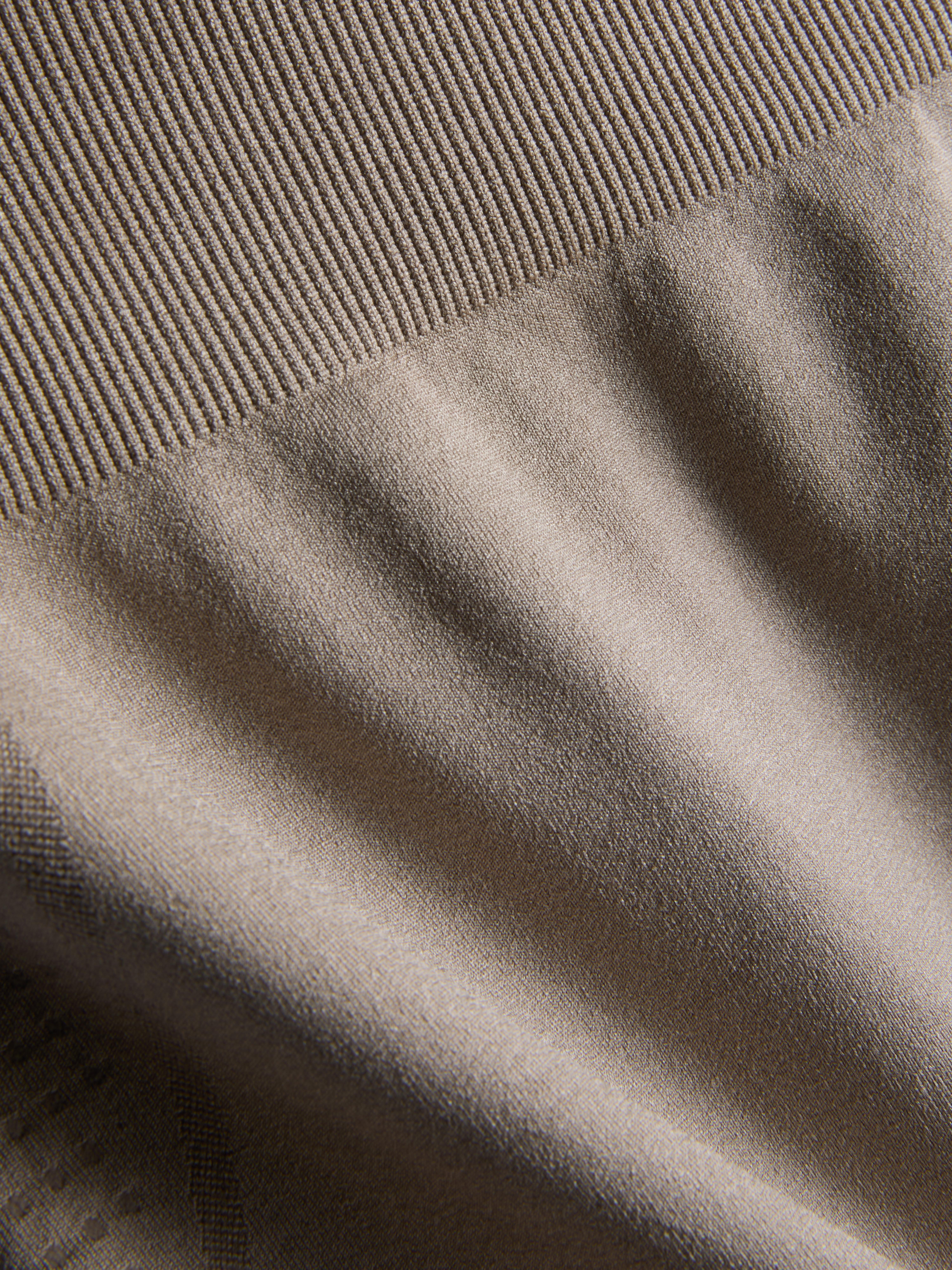 Women's Tan Seamless Active High-Shine Leggings