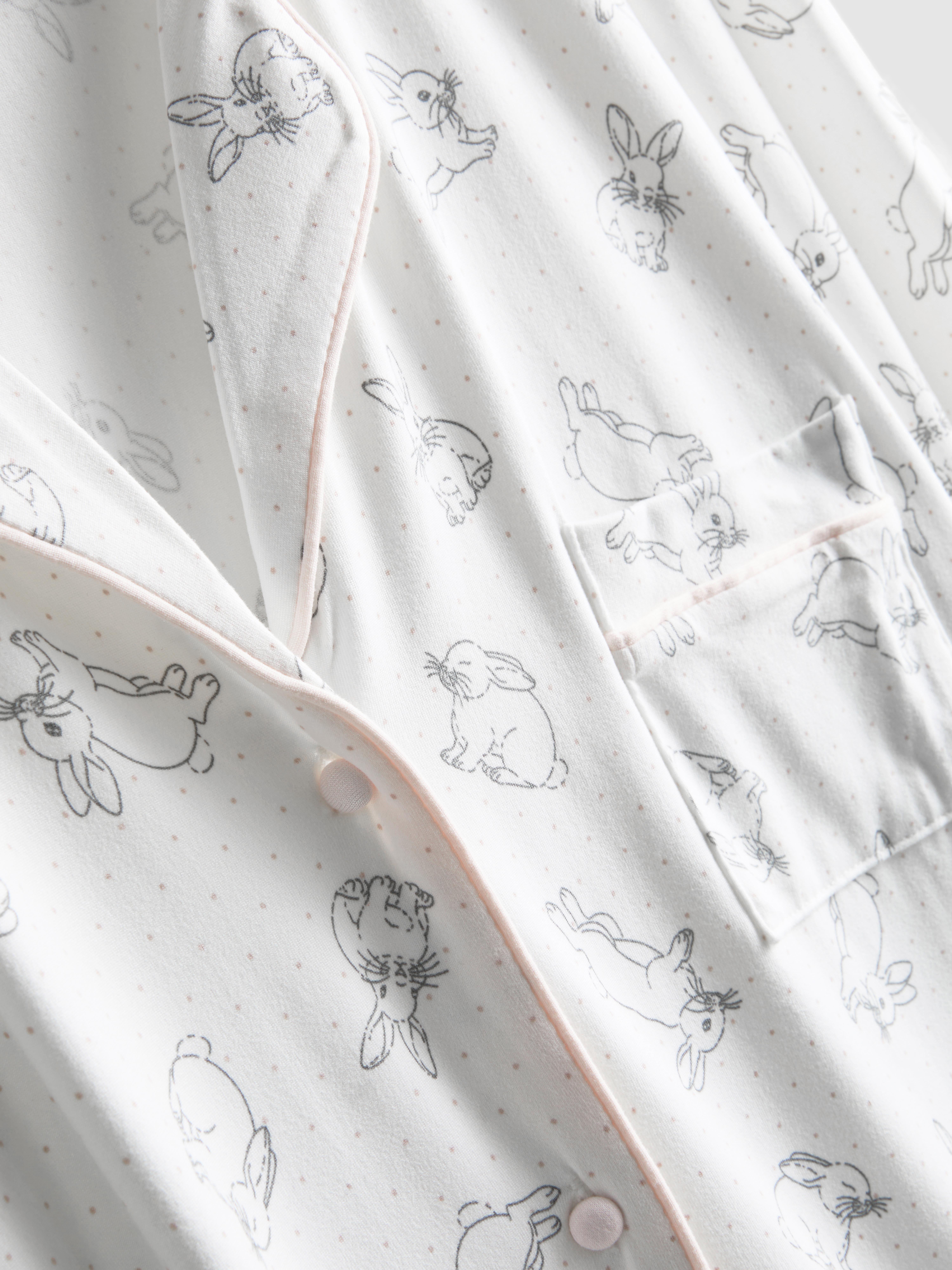 Relaxed Printed Boyfriend Nightshirt