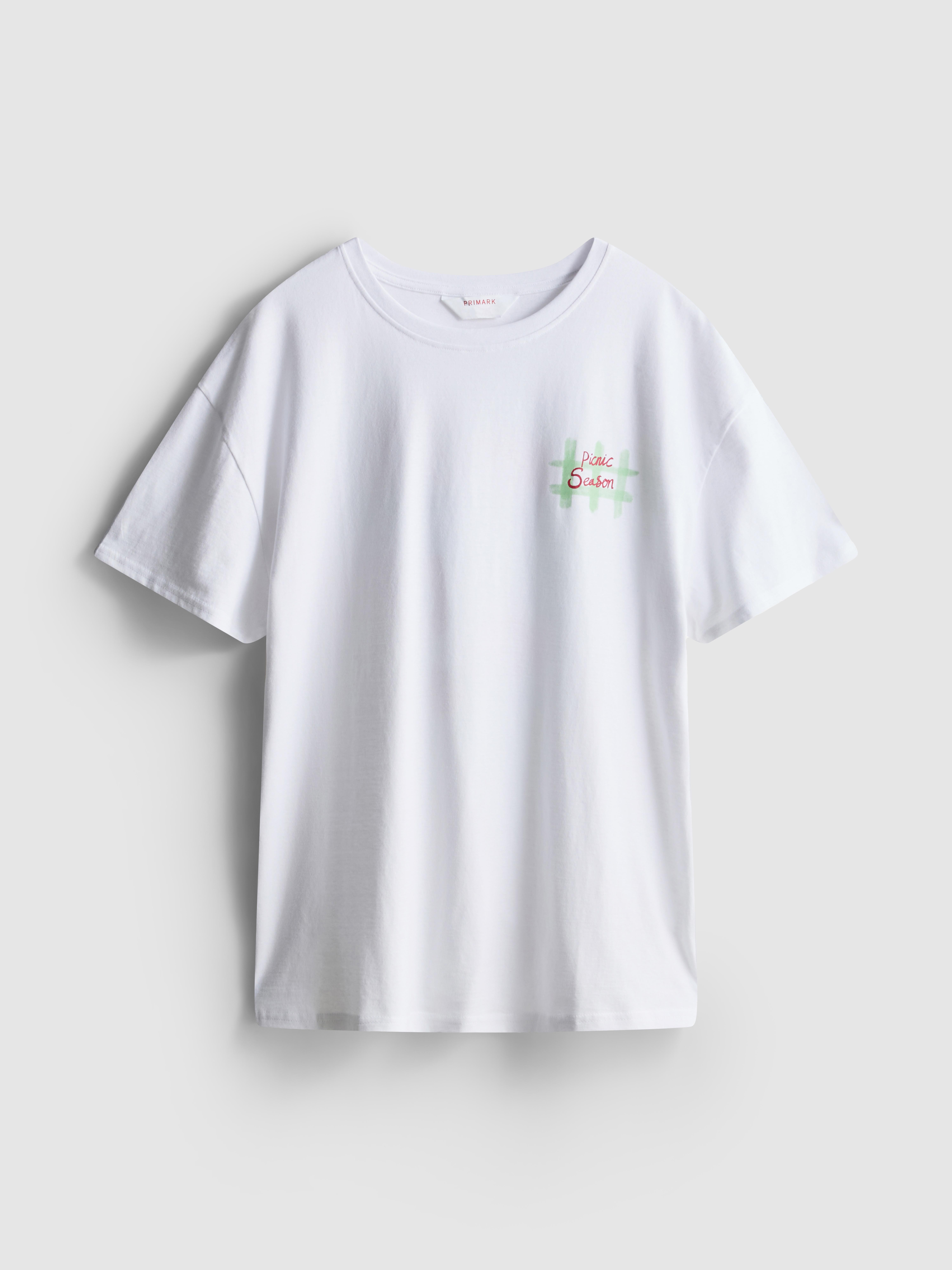 Graphic Pajama Top