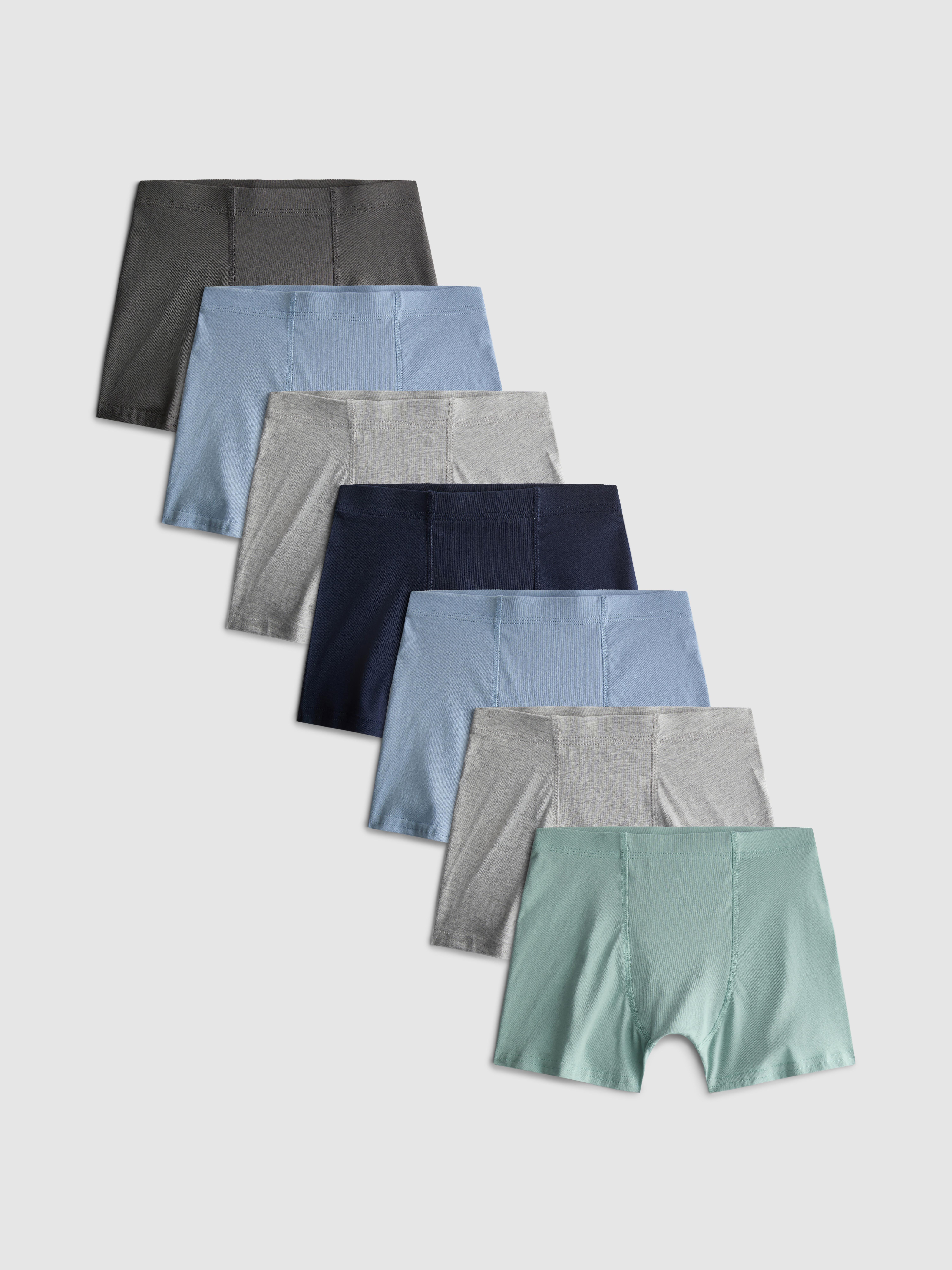 2-15 años | Pack de 7 calzoncillos bóxer ajustados