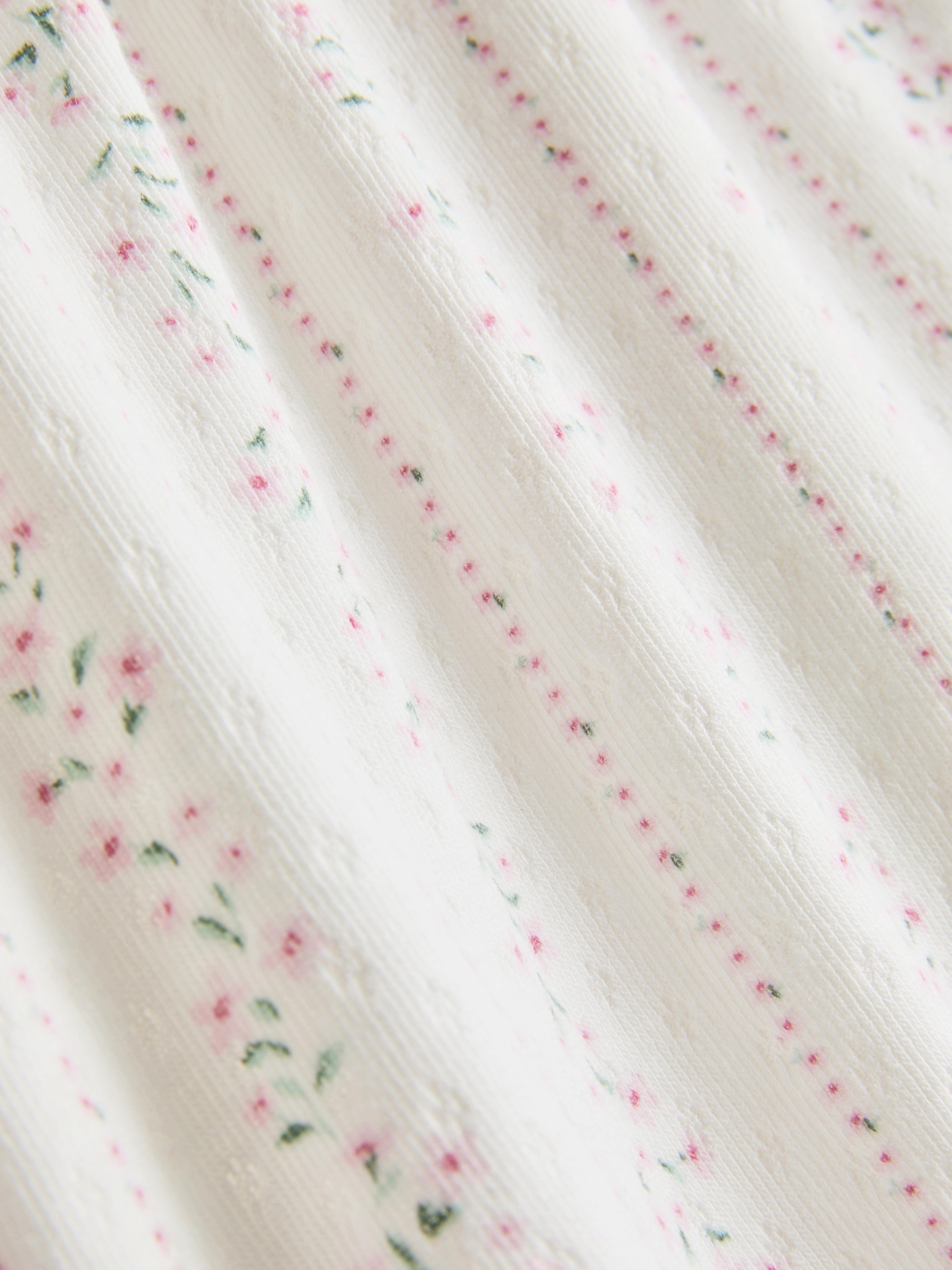 Floral Pointelle Pajama Shorts