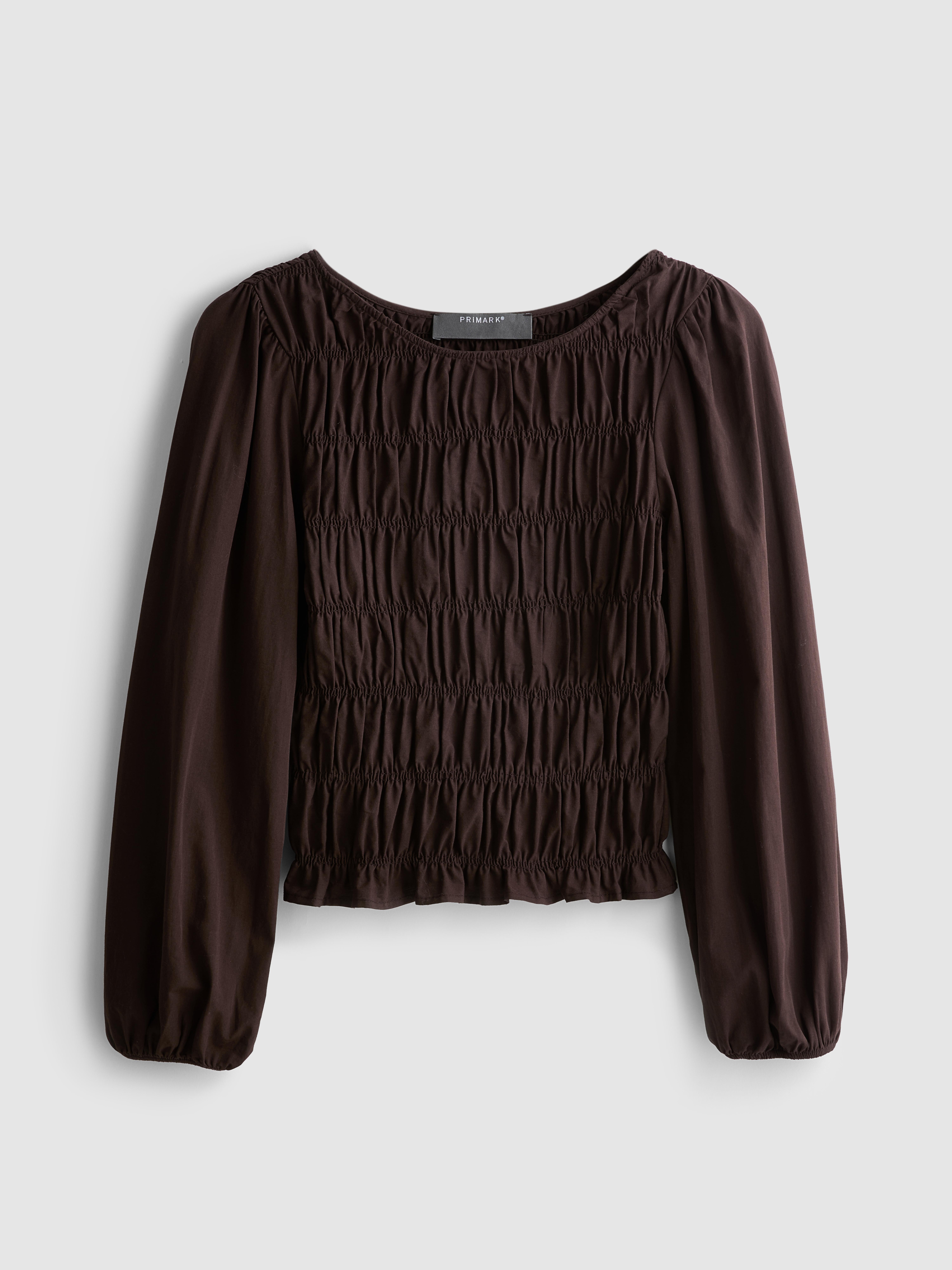 Shirred Bodice Blouse