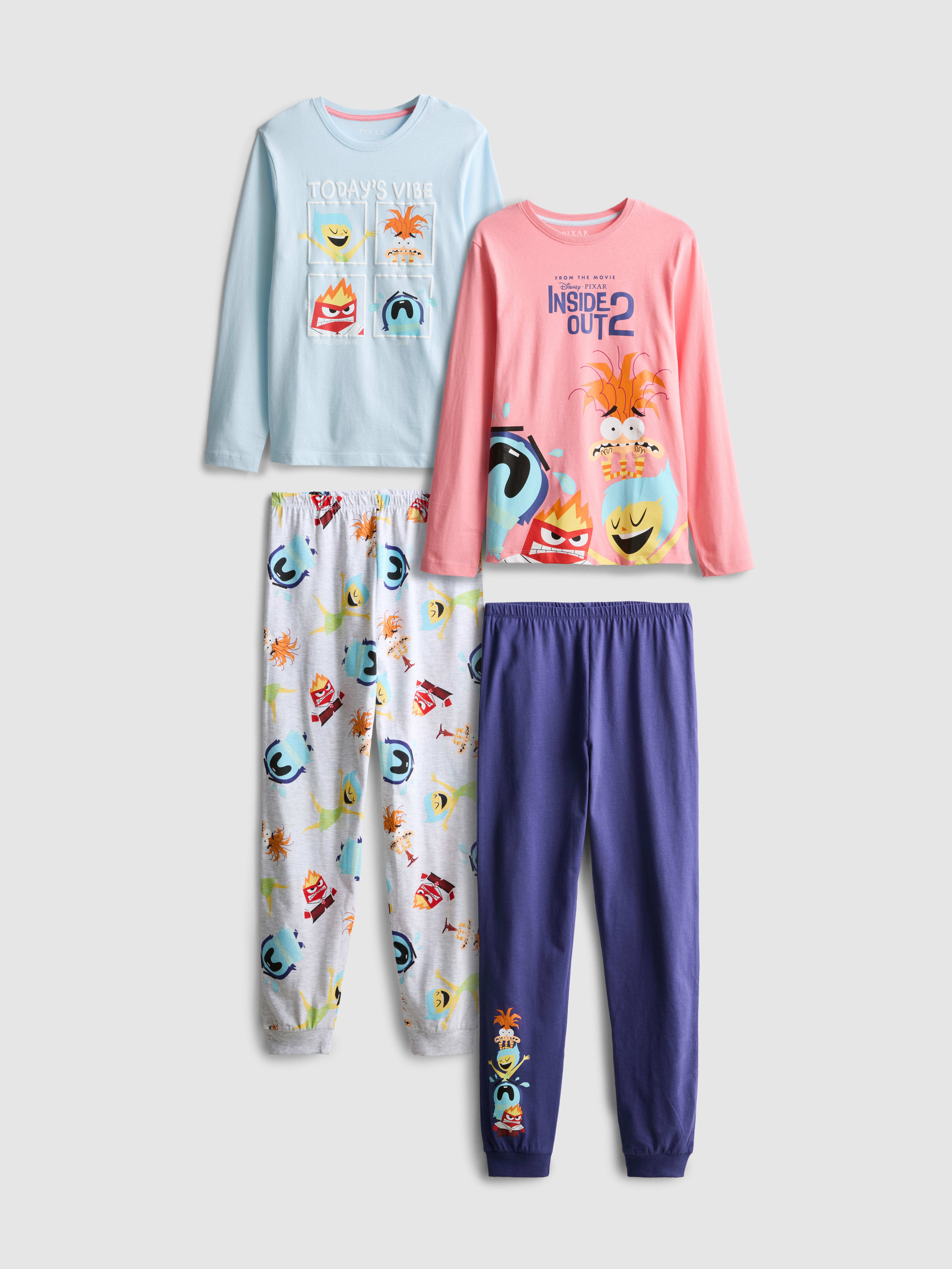 7-15yrs | 2pk Disney Pixar’s Inside Out 2 Pyjamas