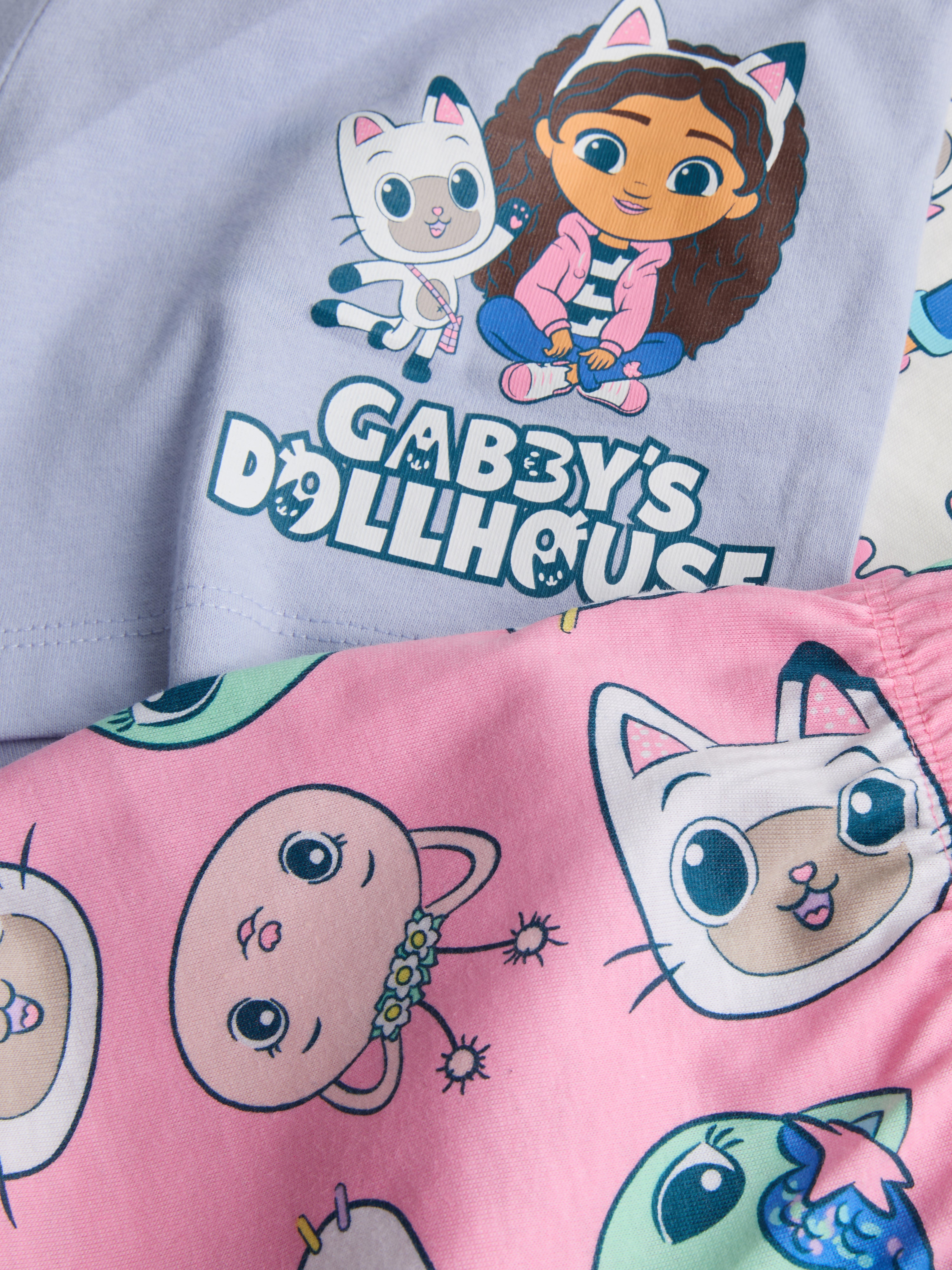 1.5-10yrs | 2pk Gabby’s Dollhouse Short Pyjamas