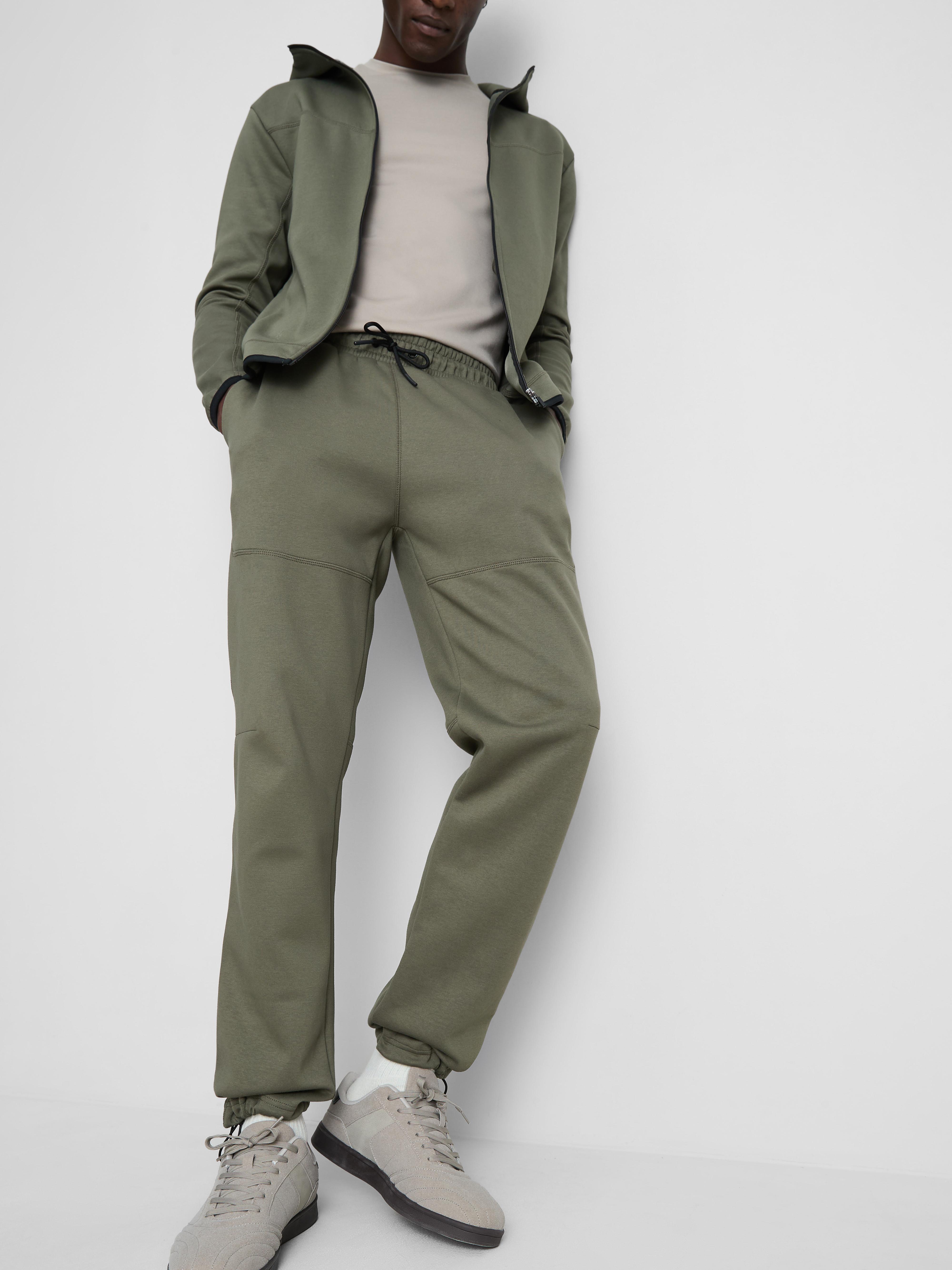 Men's Olive Performance Joggers