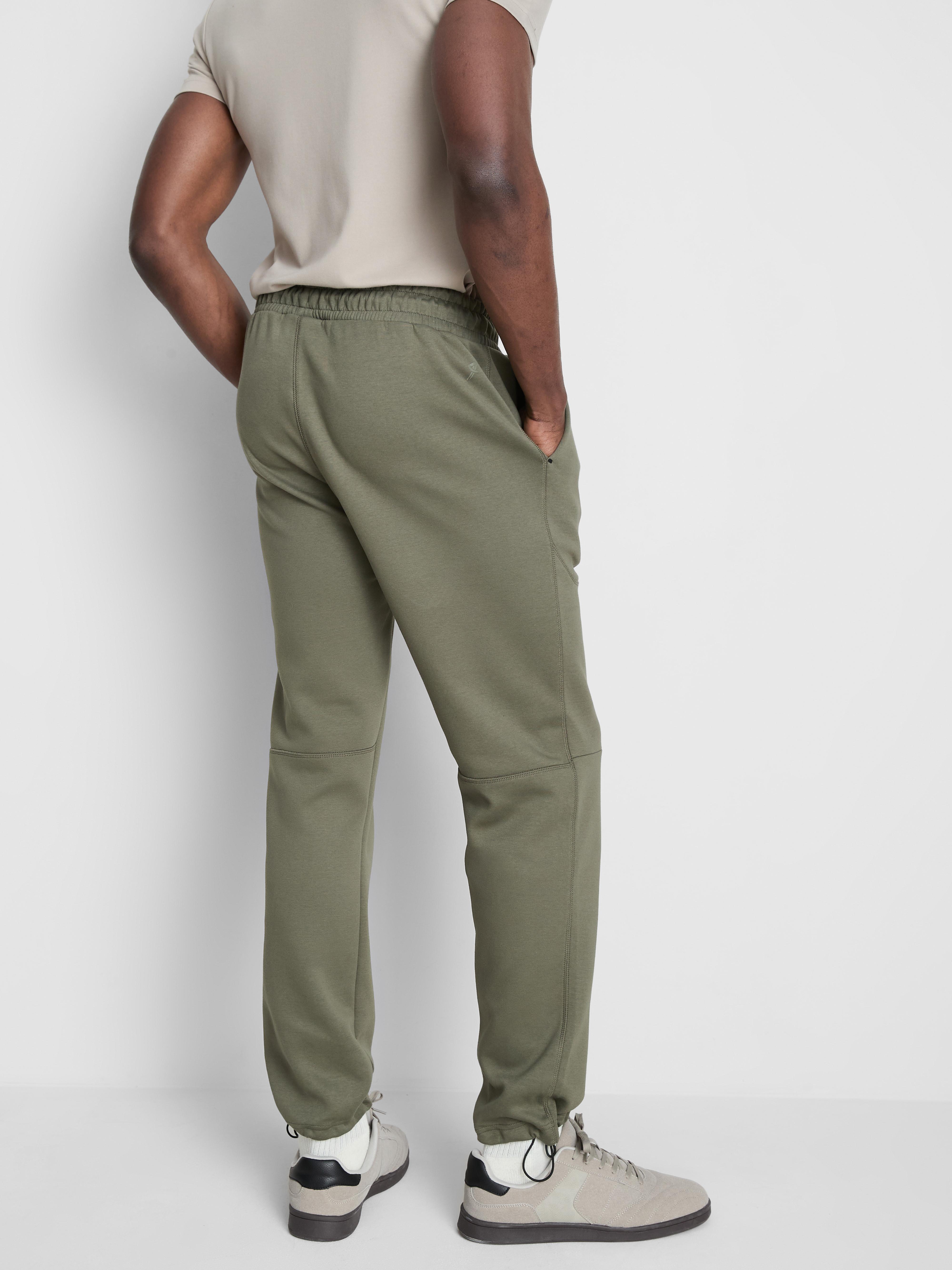 Men's Olive Performance Joggers