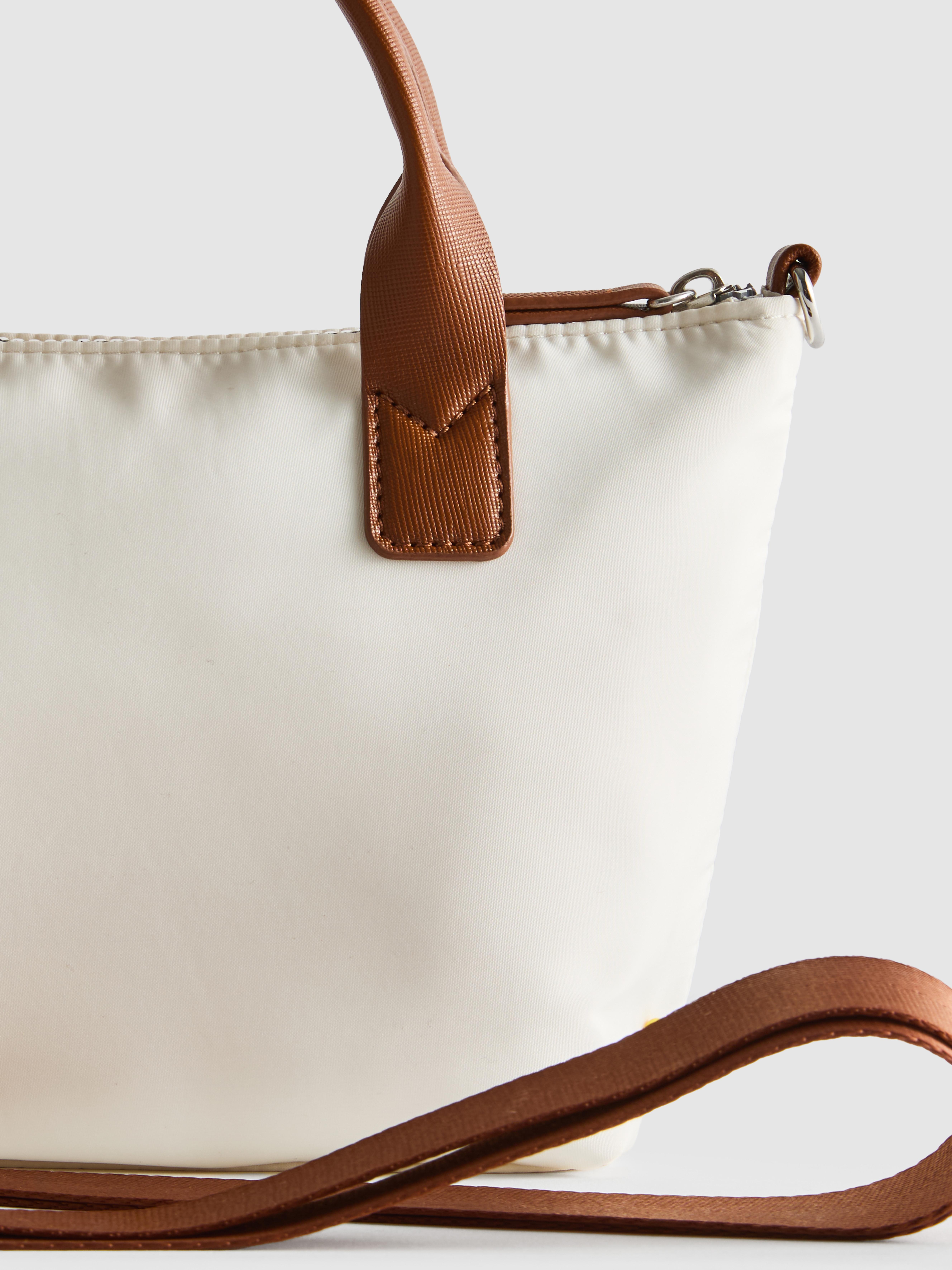 Women's Ivory Snoopy Mini Shopper Bag