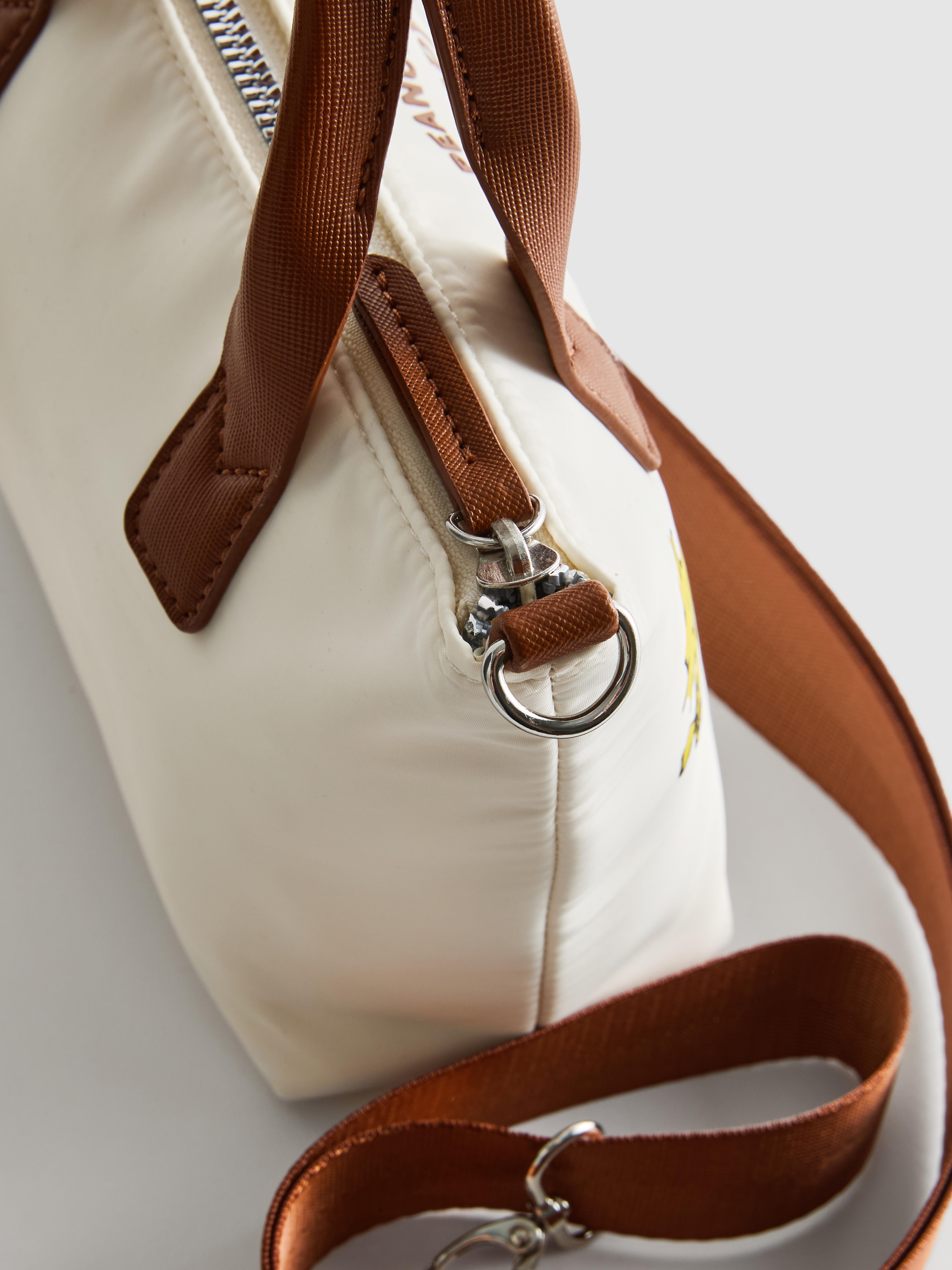 Women's Ivory Snoopy Mini Shopper Bag