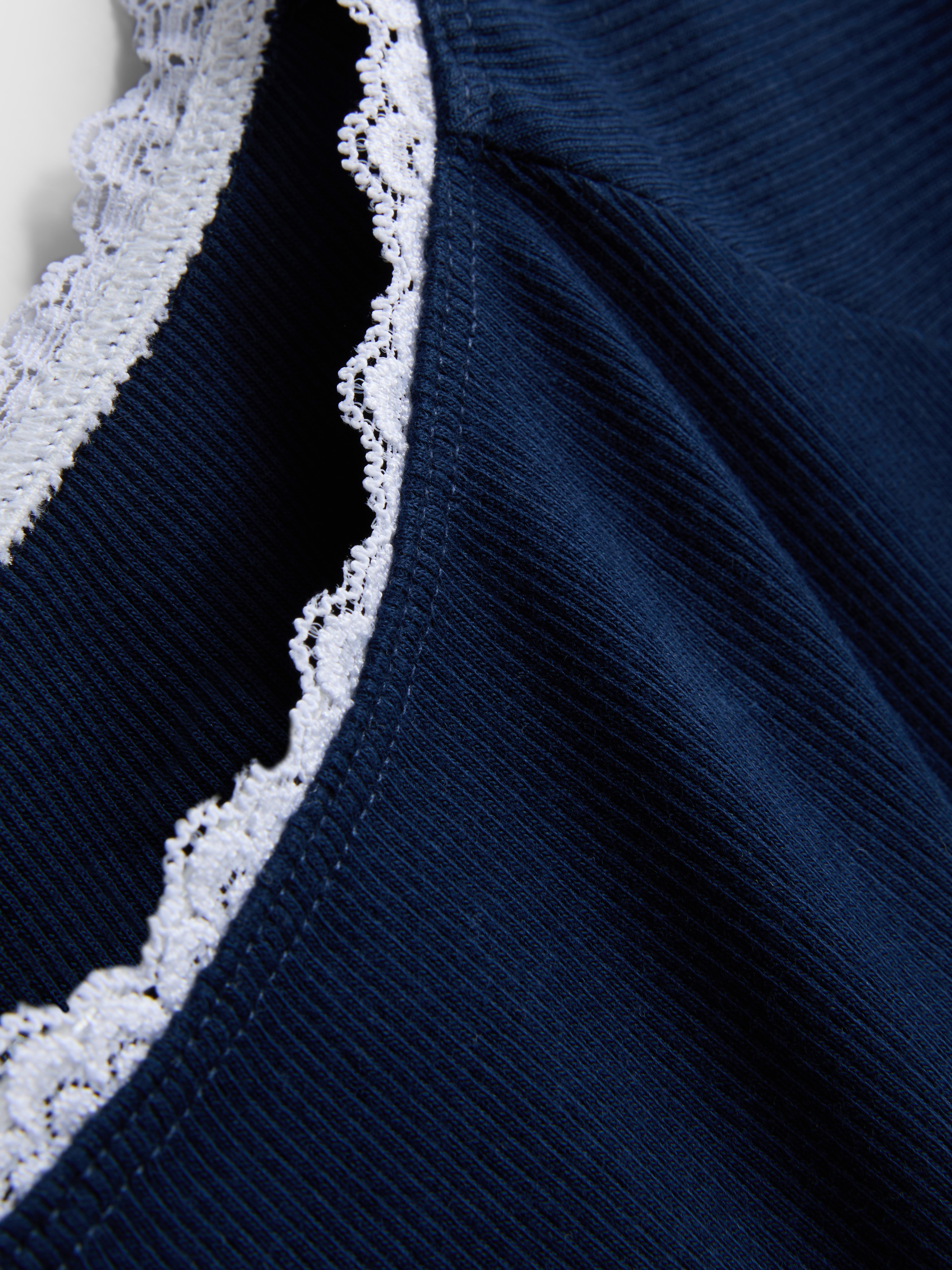 7-15yrs | Lace Off-the-Shoulder Top