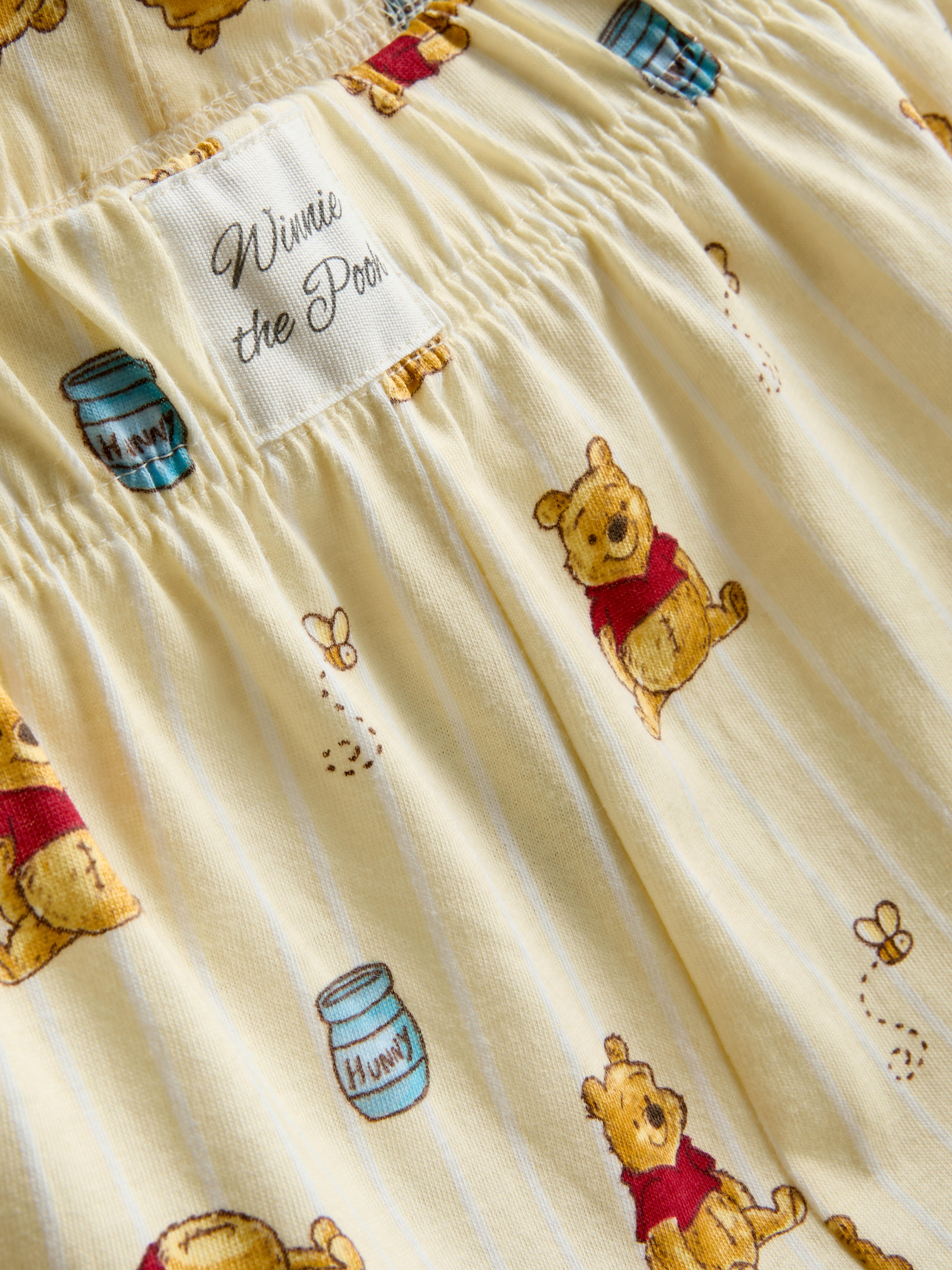 Women's Light Yellow Disney’s Winnie the Pooh Pajama Shorts