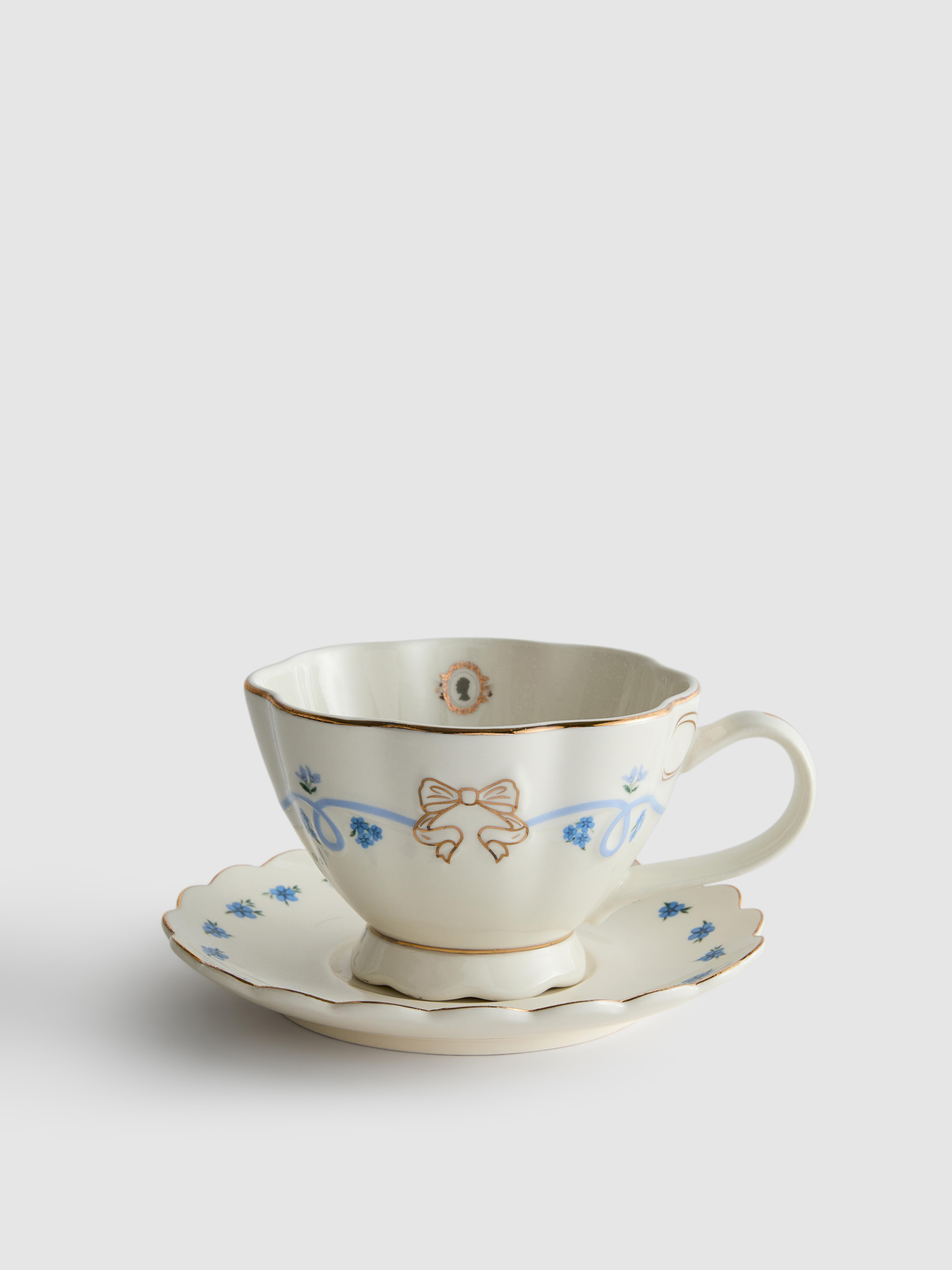 Bridgerton Teacup and Saucer