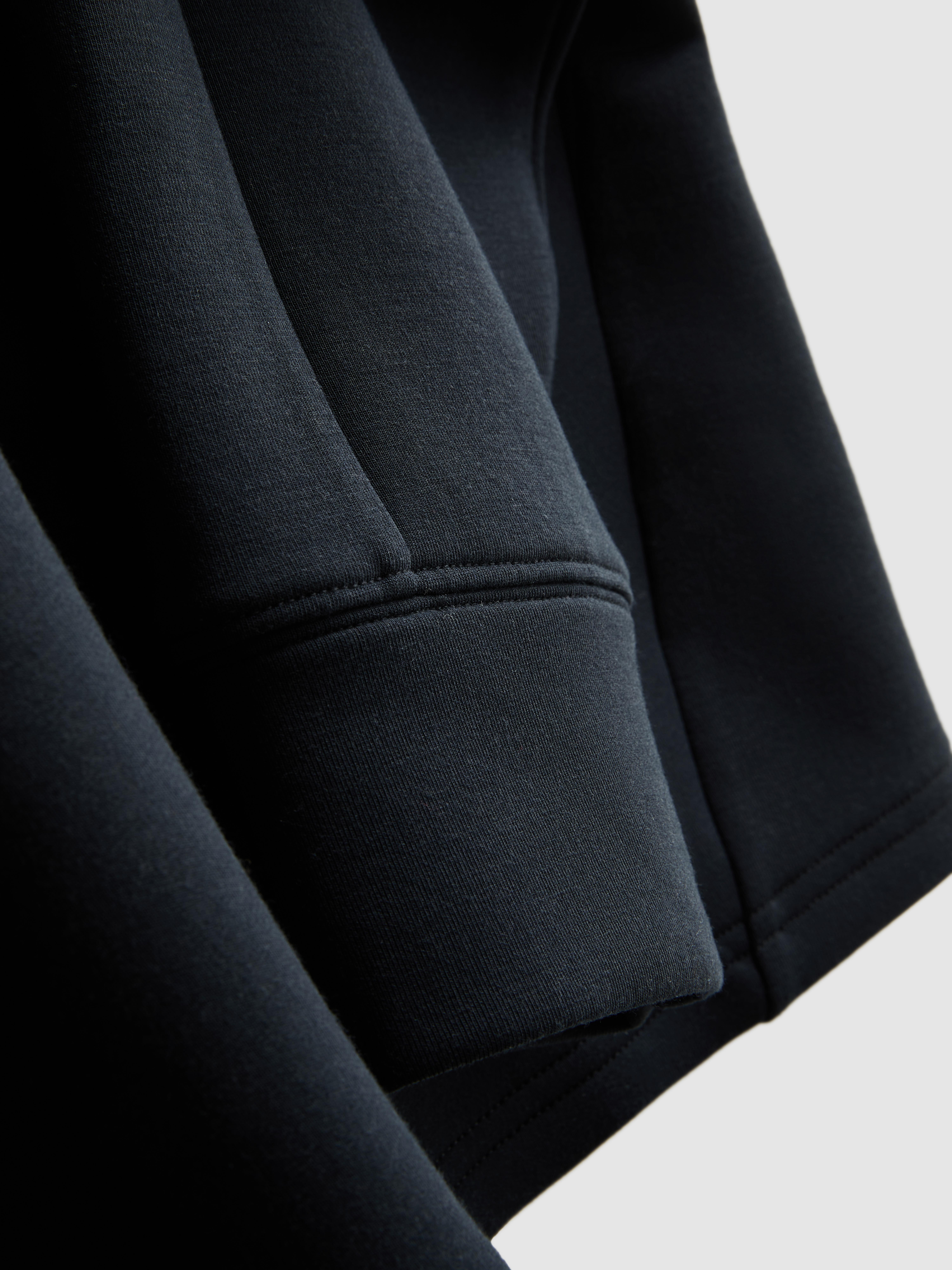 Women's Navy The Edit Scuba Crew Neck Sweatshirt