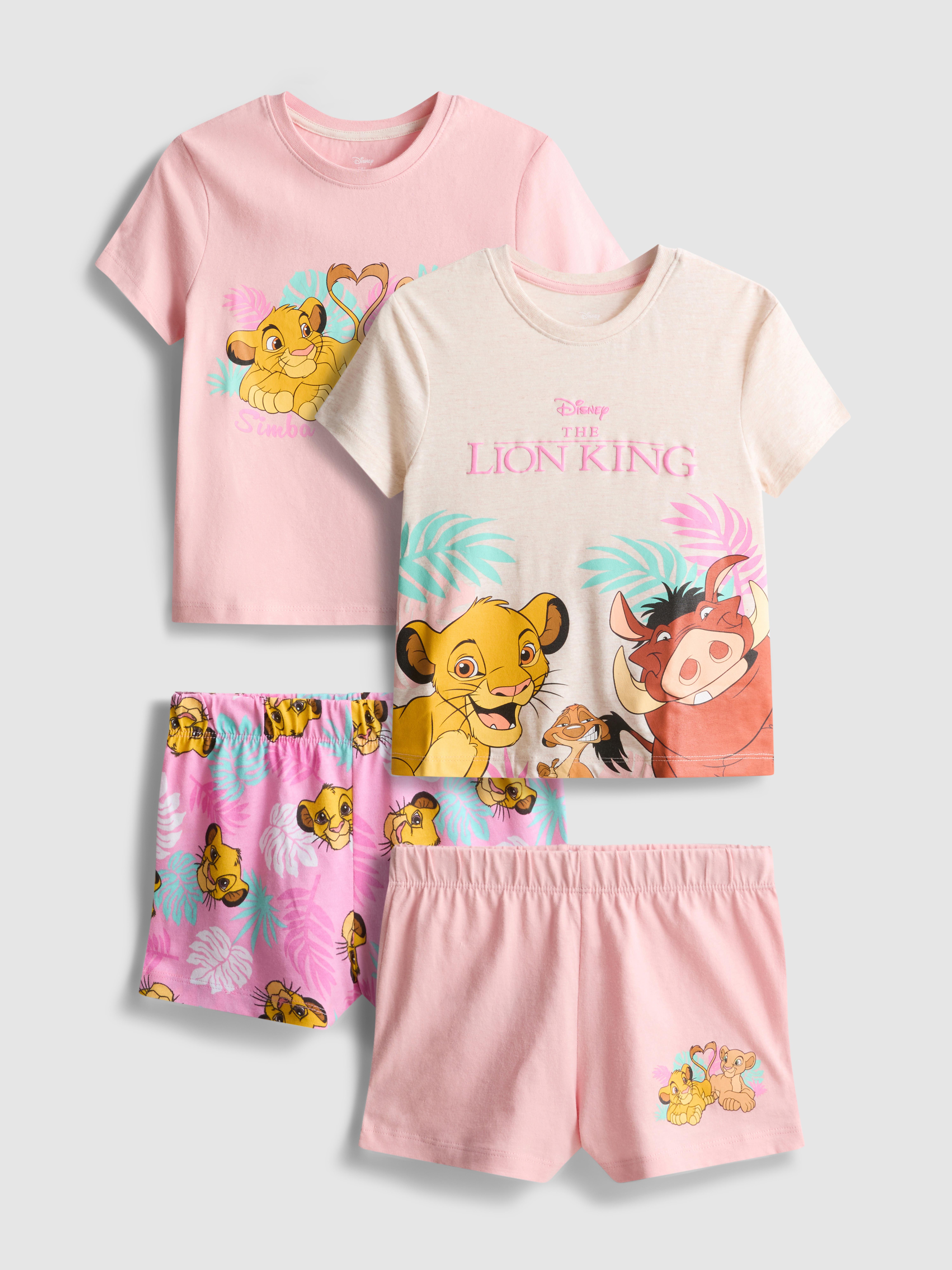 1.5-8yrs | 2pk Disney’s The Lion King Short Pyjamas