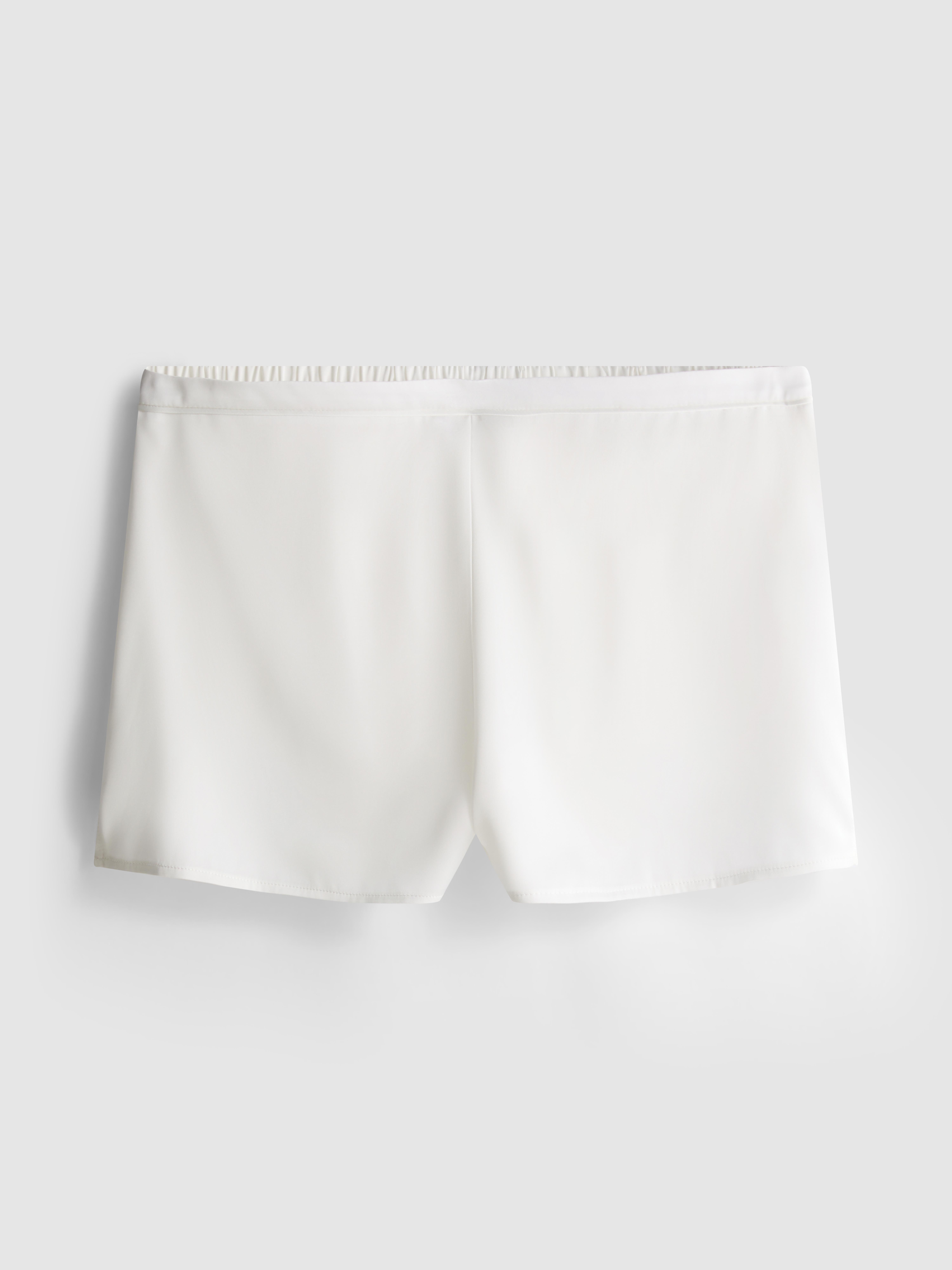 Satijnen pyjamashort