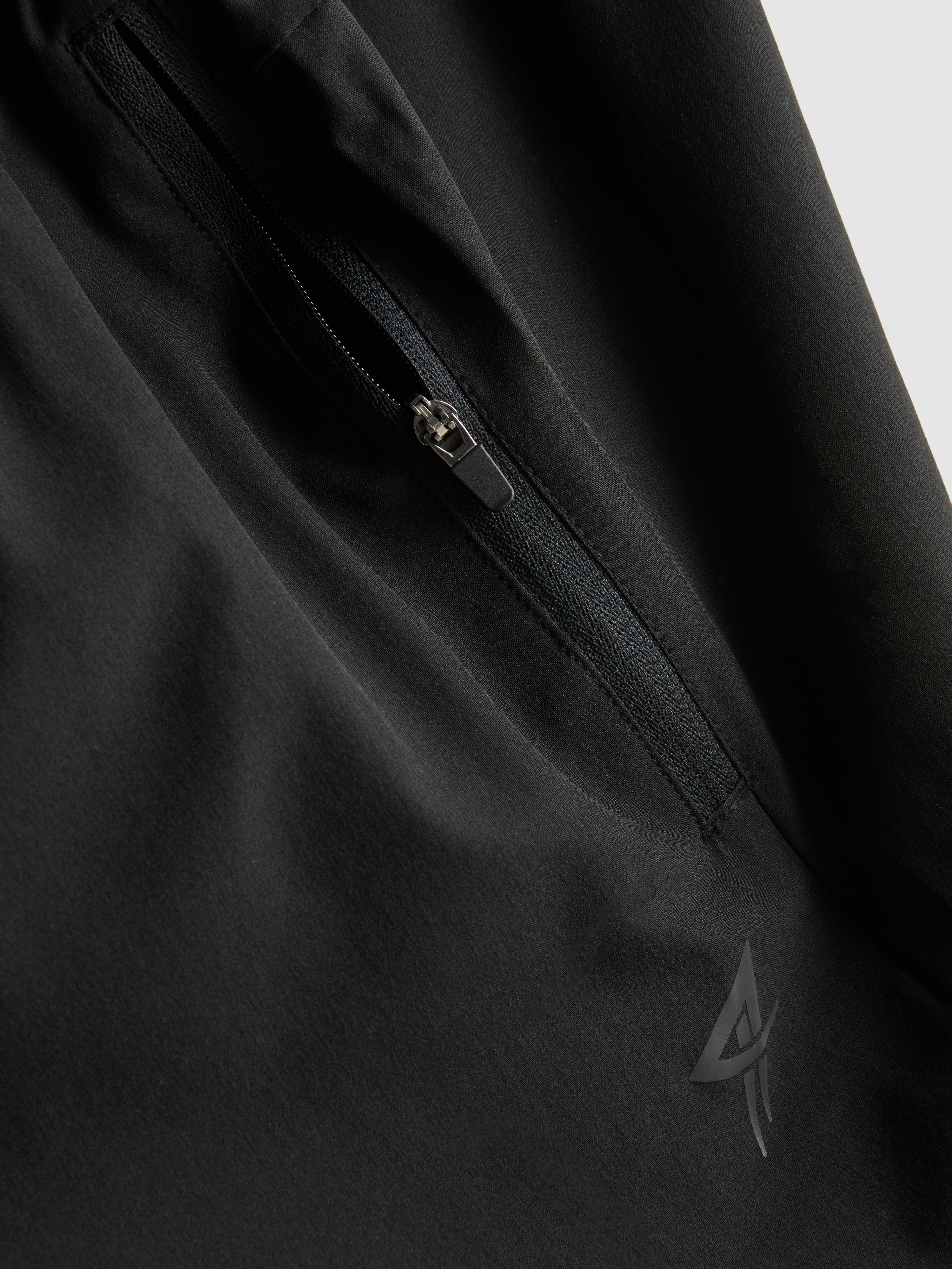 Men's Black Active Drawstring Joggers