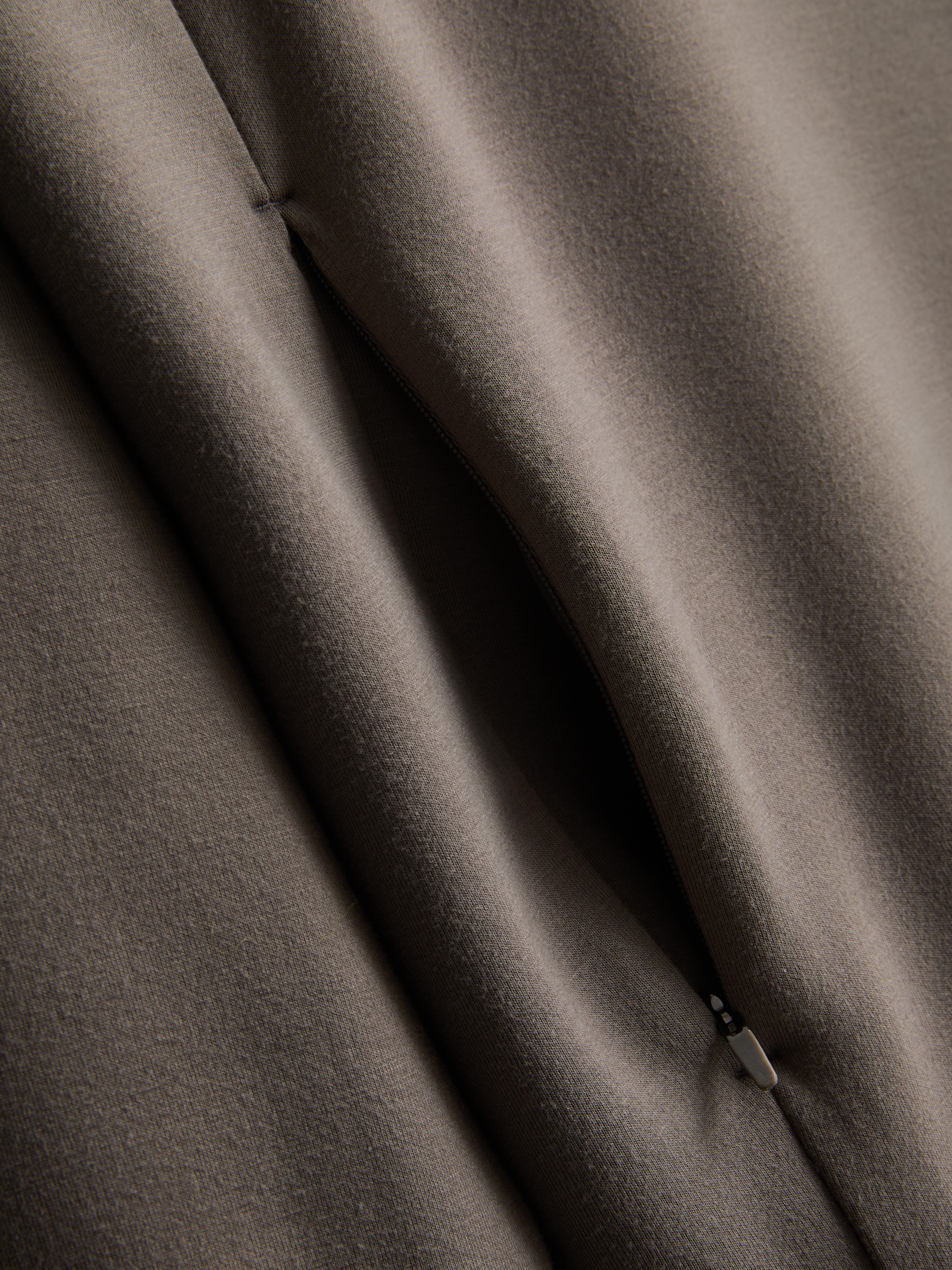 Men's Stone Soft Active Half-Zip Funnel Neck Sweatshirt