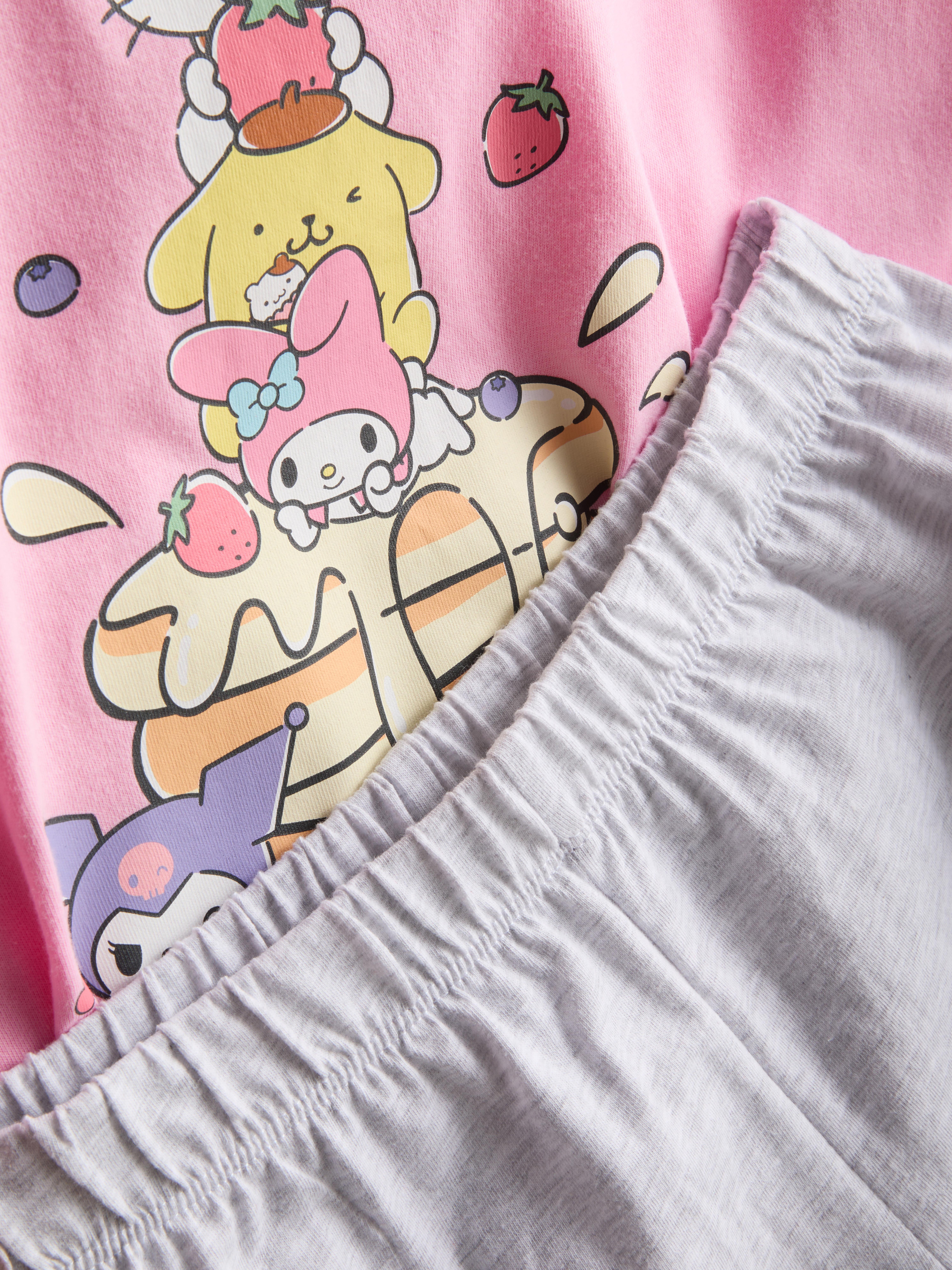 5–15 Jahre | Kurzer „Hello Kitty and Friends“ Schlafanzug, 2er-Pack