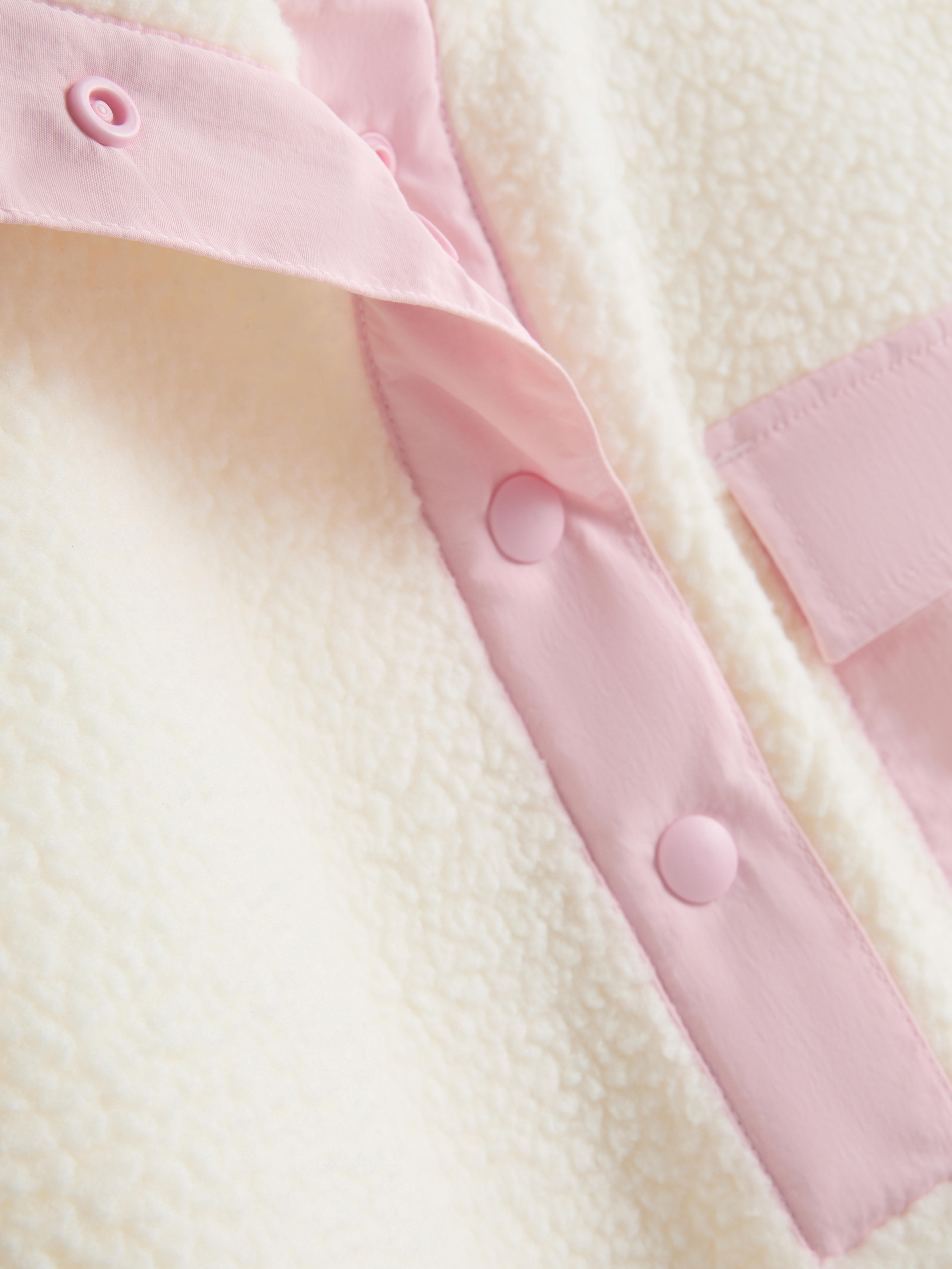 Women's Multi Half-Placket Borg Sweatshirt