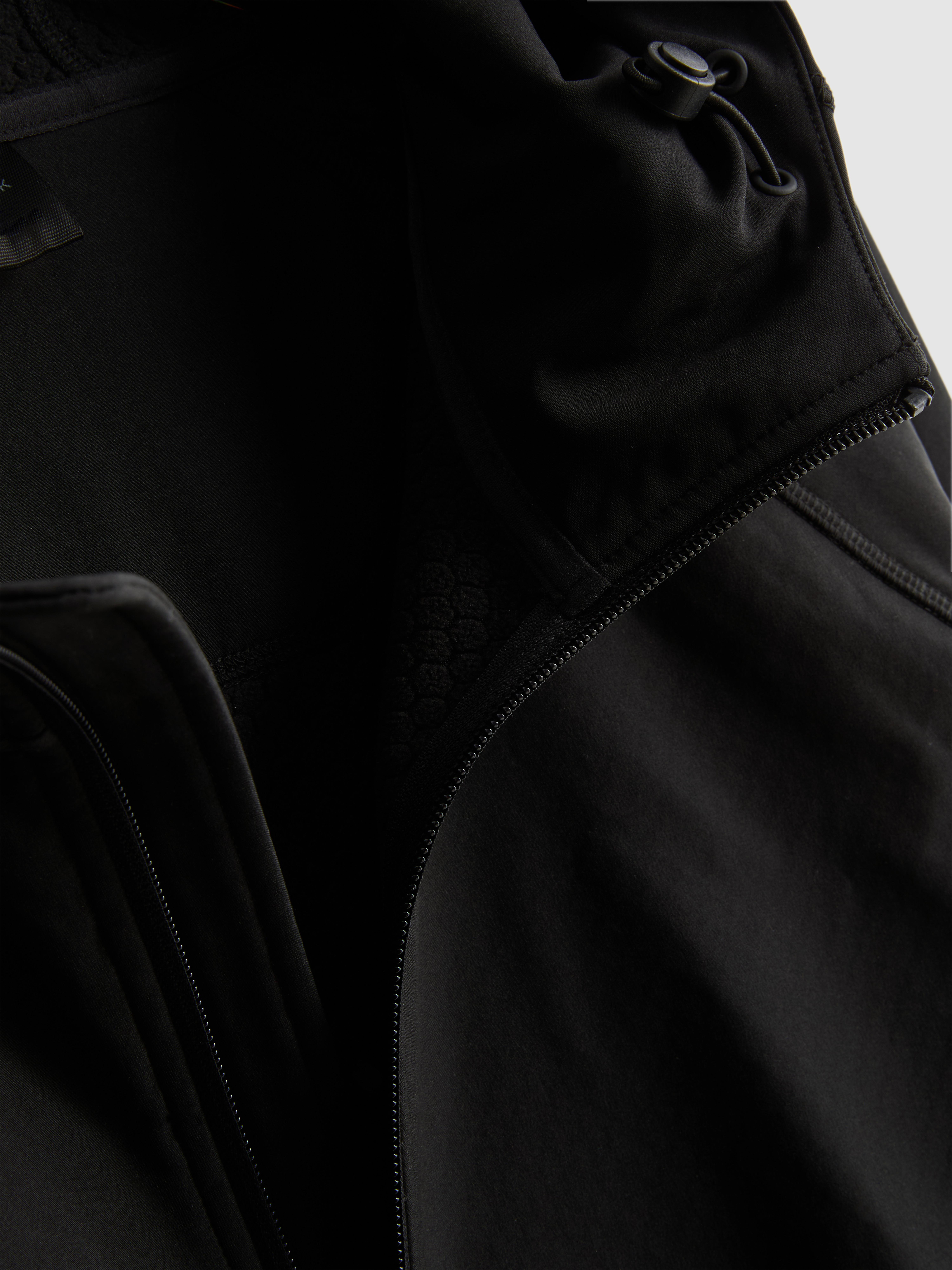 Men's Black Active Soft Shell Jacket