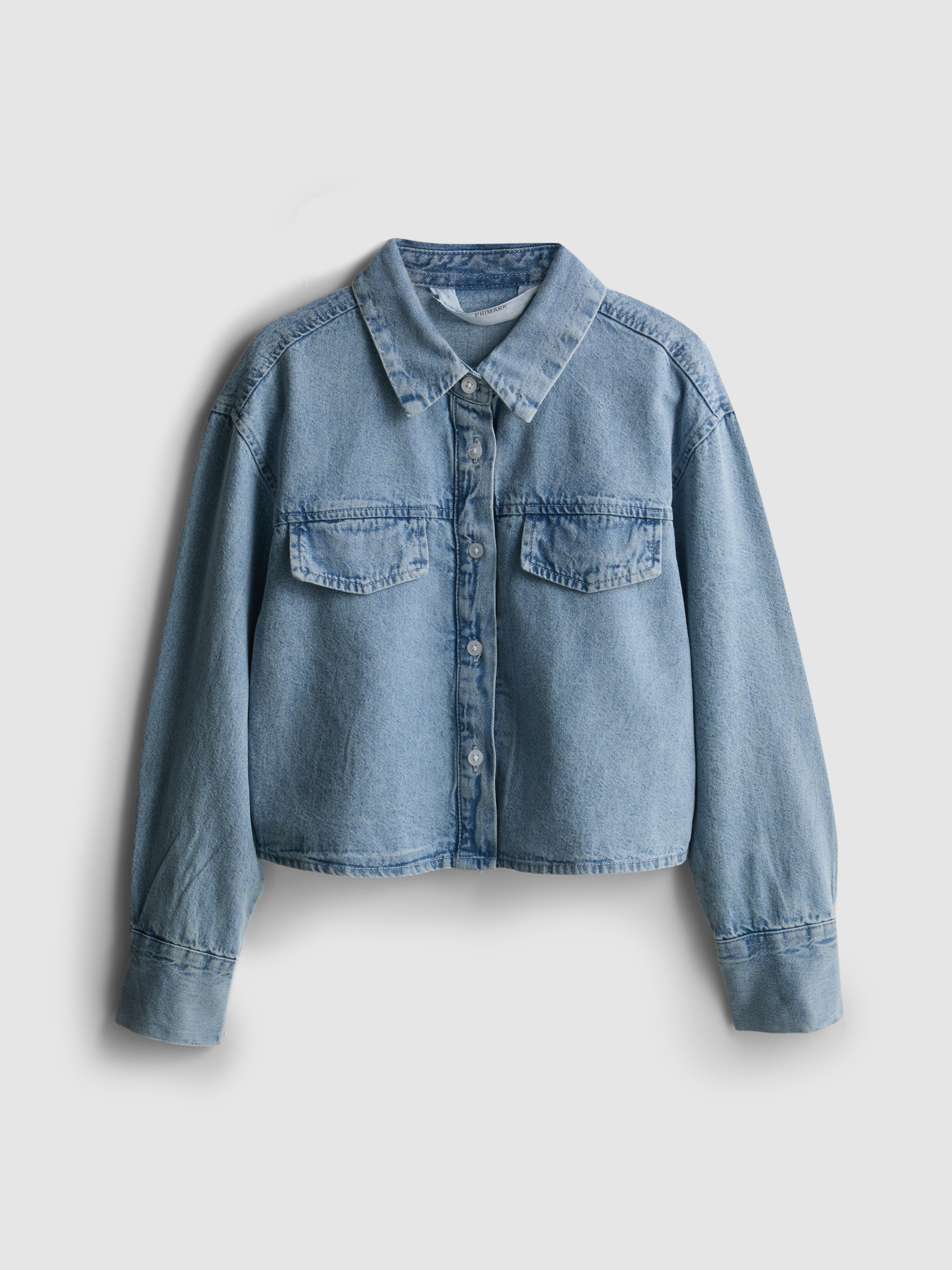 Girls Blue 7-15yrs | Denim Shirt