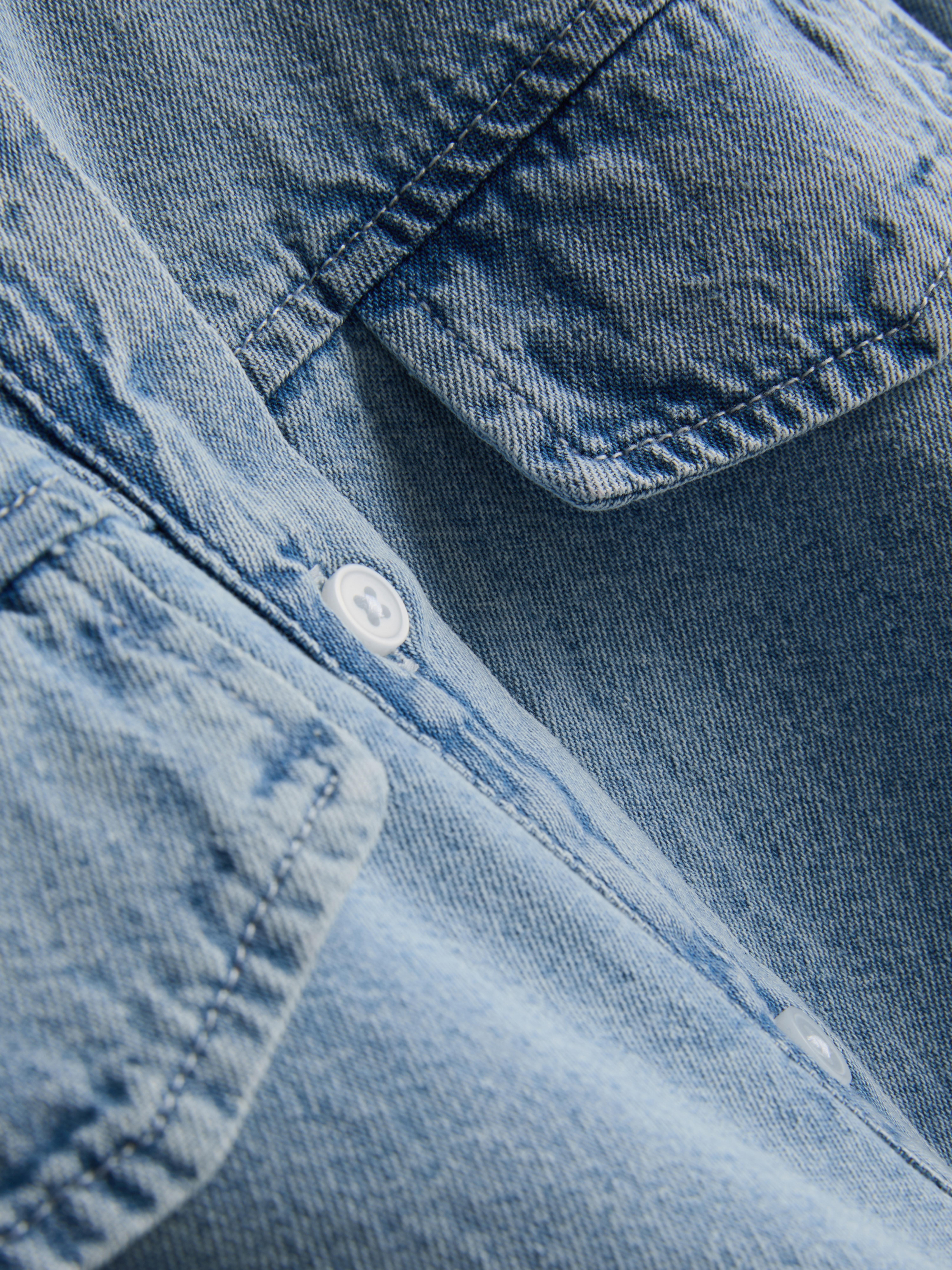 Girls Blue 7-15yrs | Denim Shirt