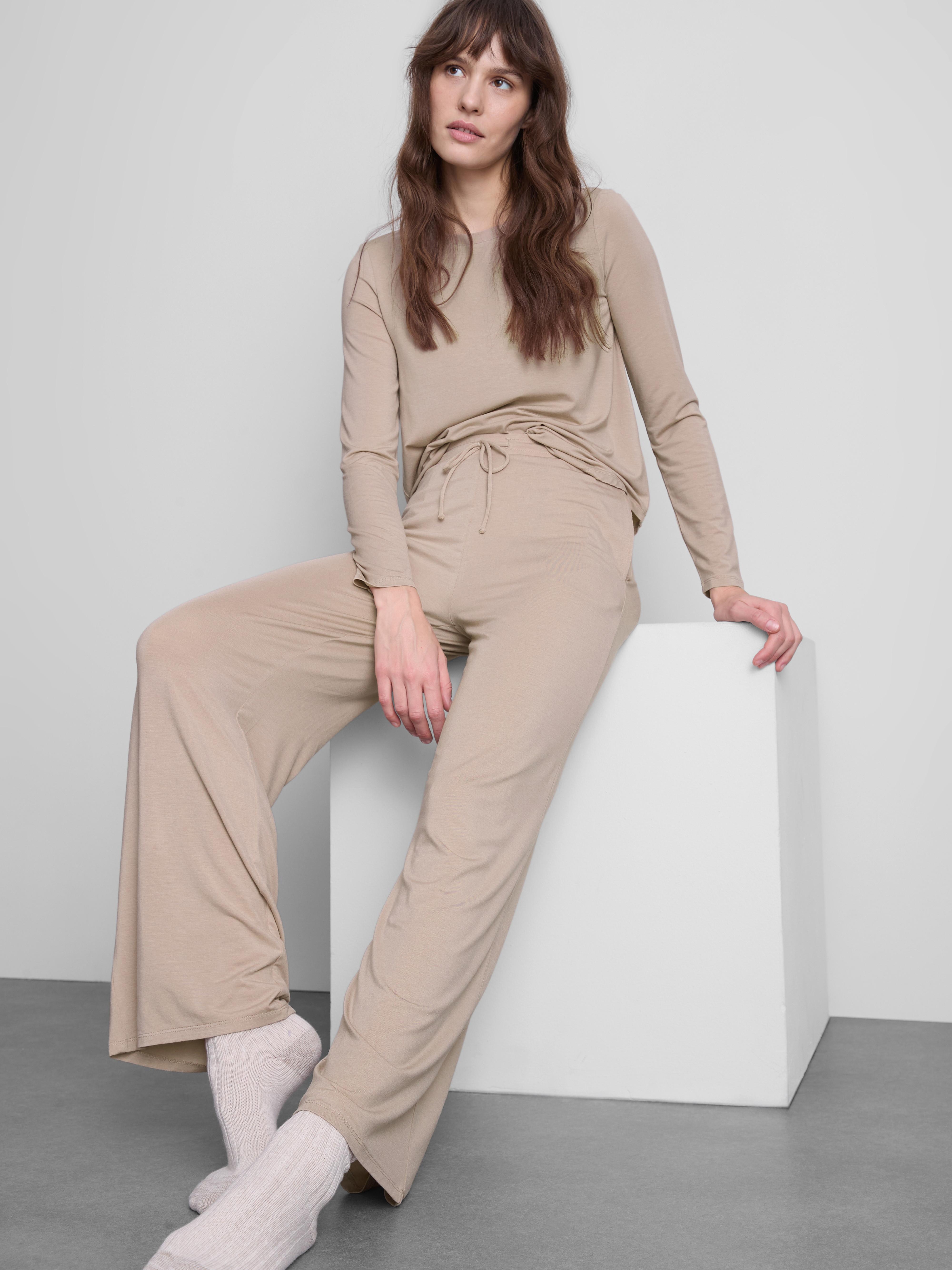 Women's Oatmeal Modal Rich Pajama Pants