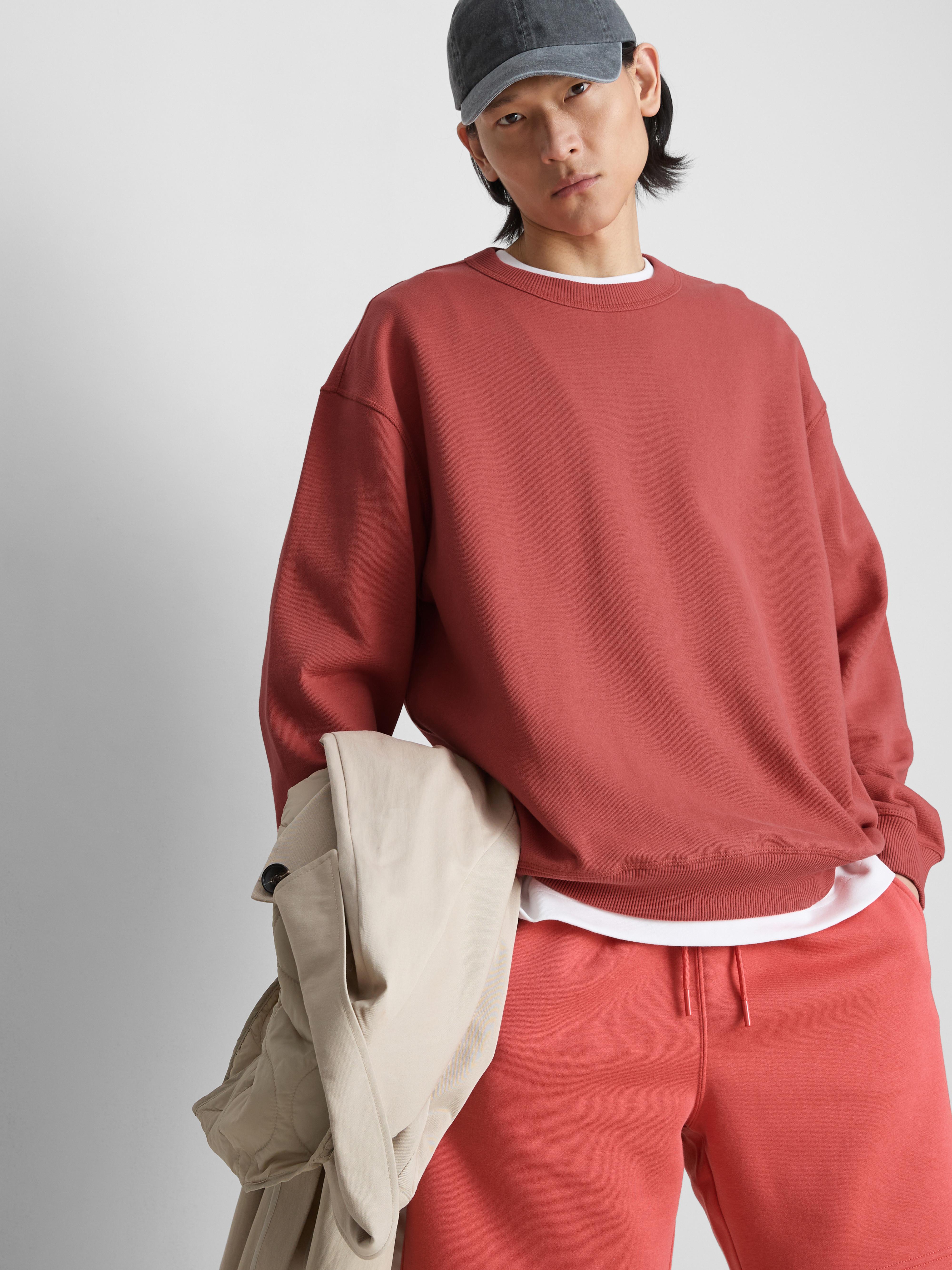 Oversized Crew Neck Sweatshirt