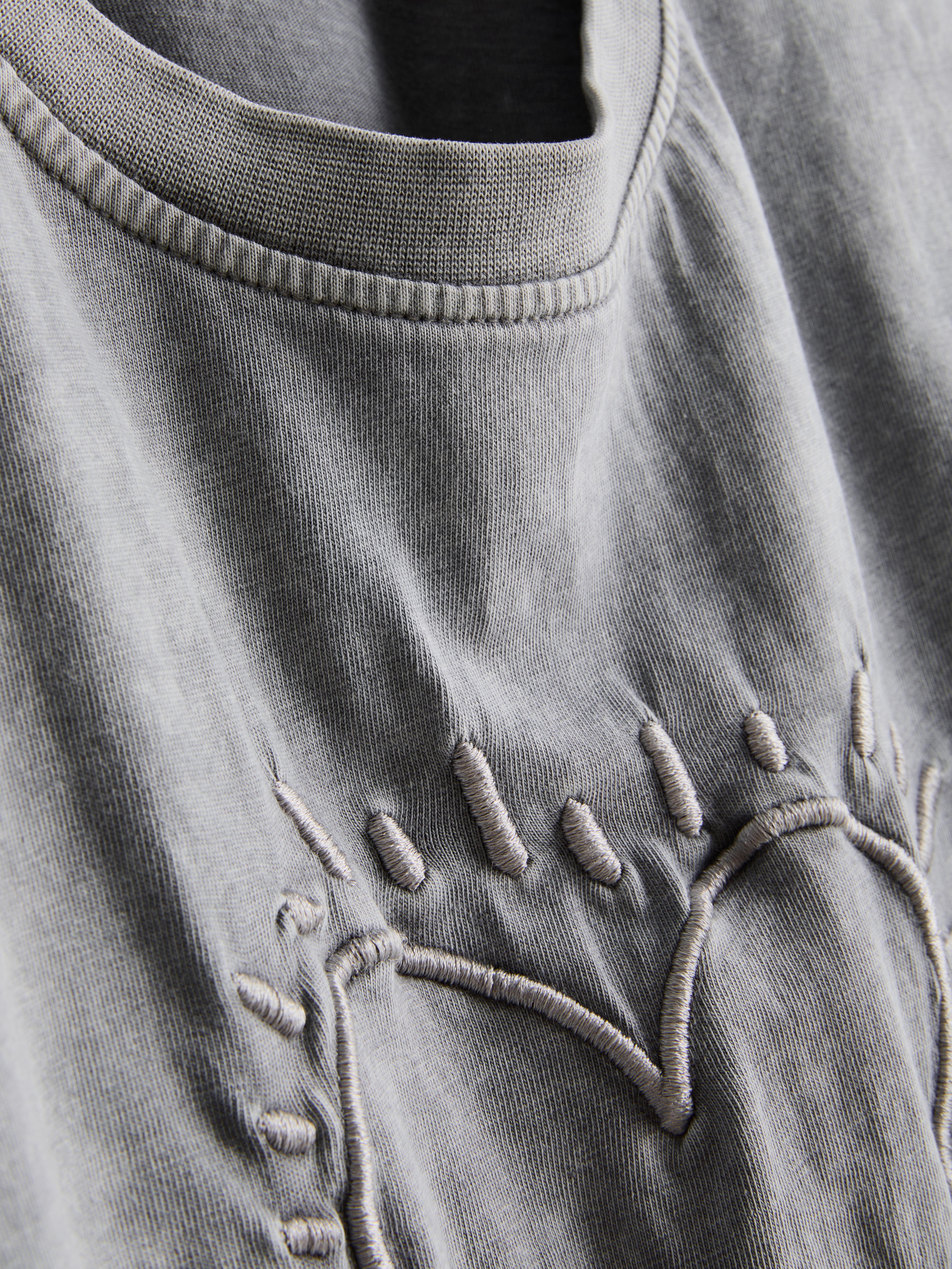 Keith Haring Washed Embroidered Tee