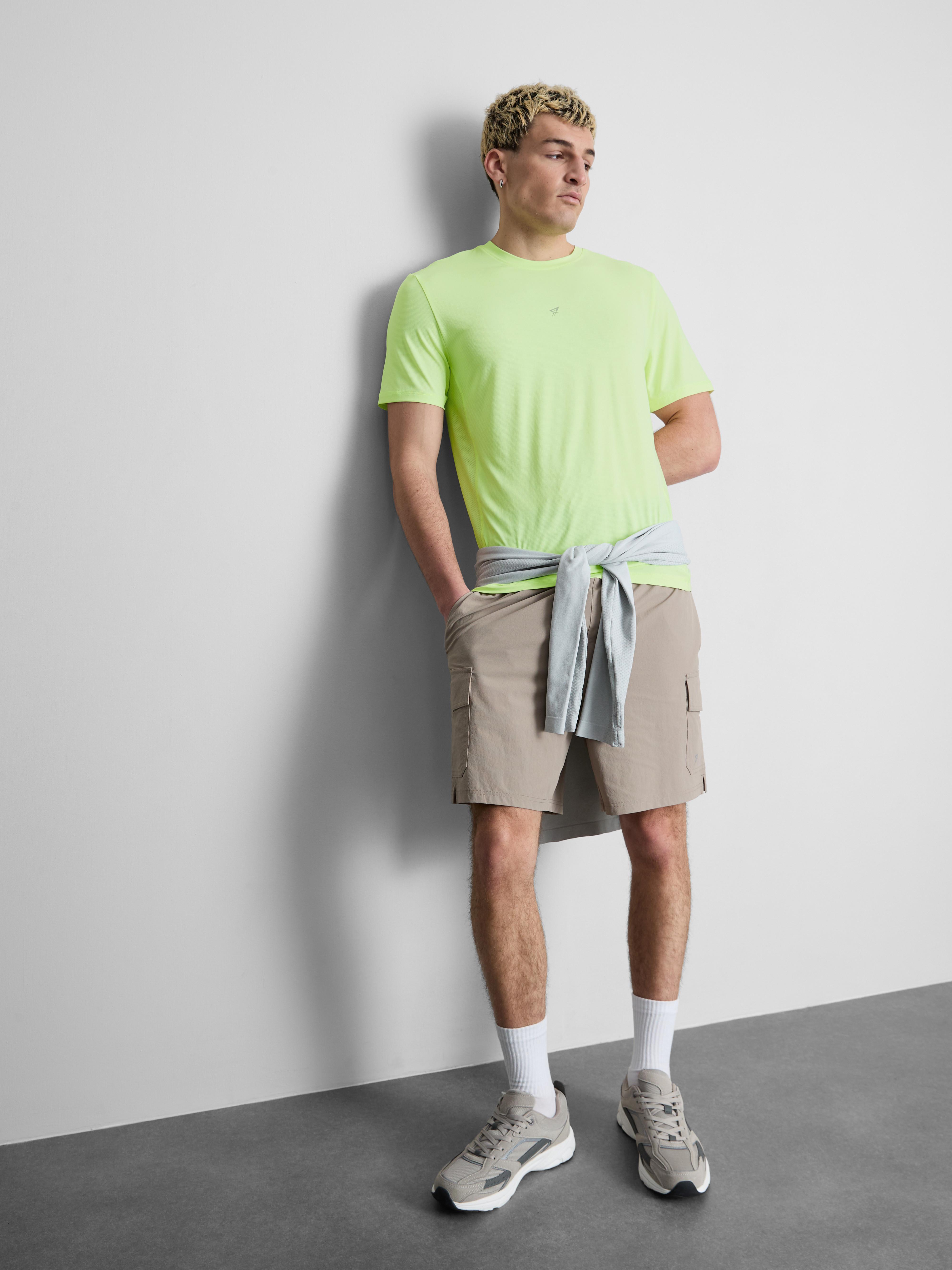 Short Sleeve Performance T-Shirt Yellow