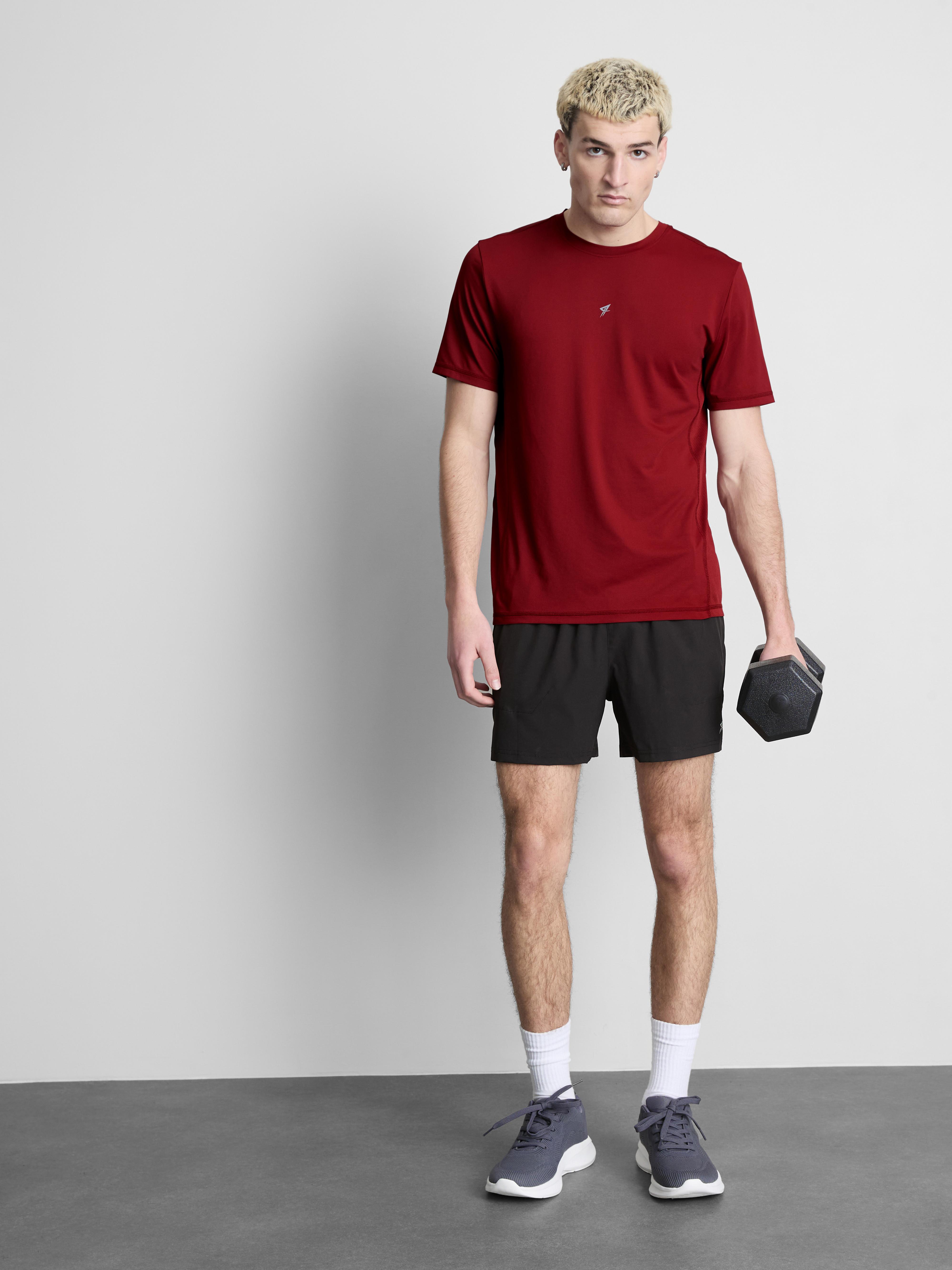 Short Sleeve Performance T-Shirt Red