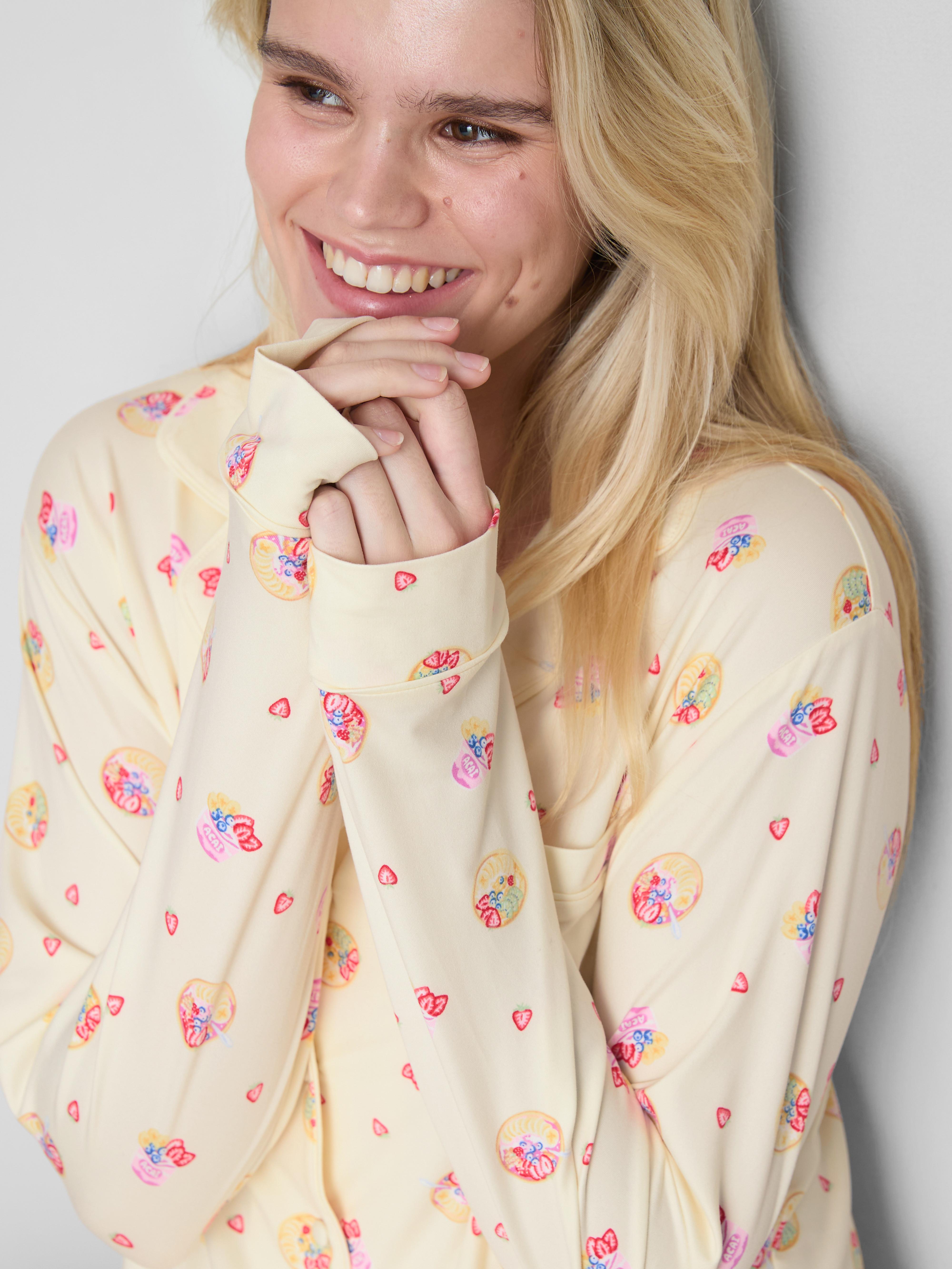 Pijama estampado de corte boyfriend