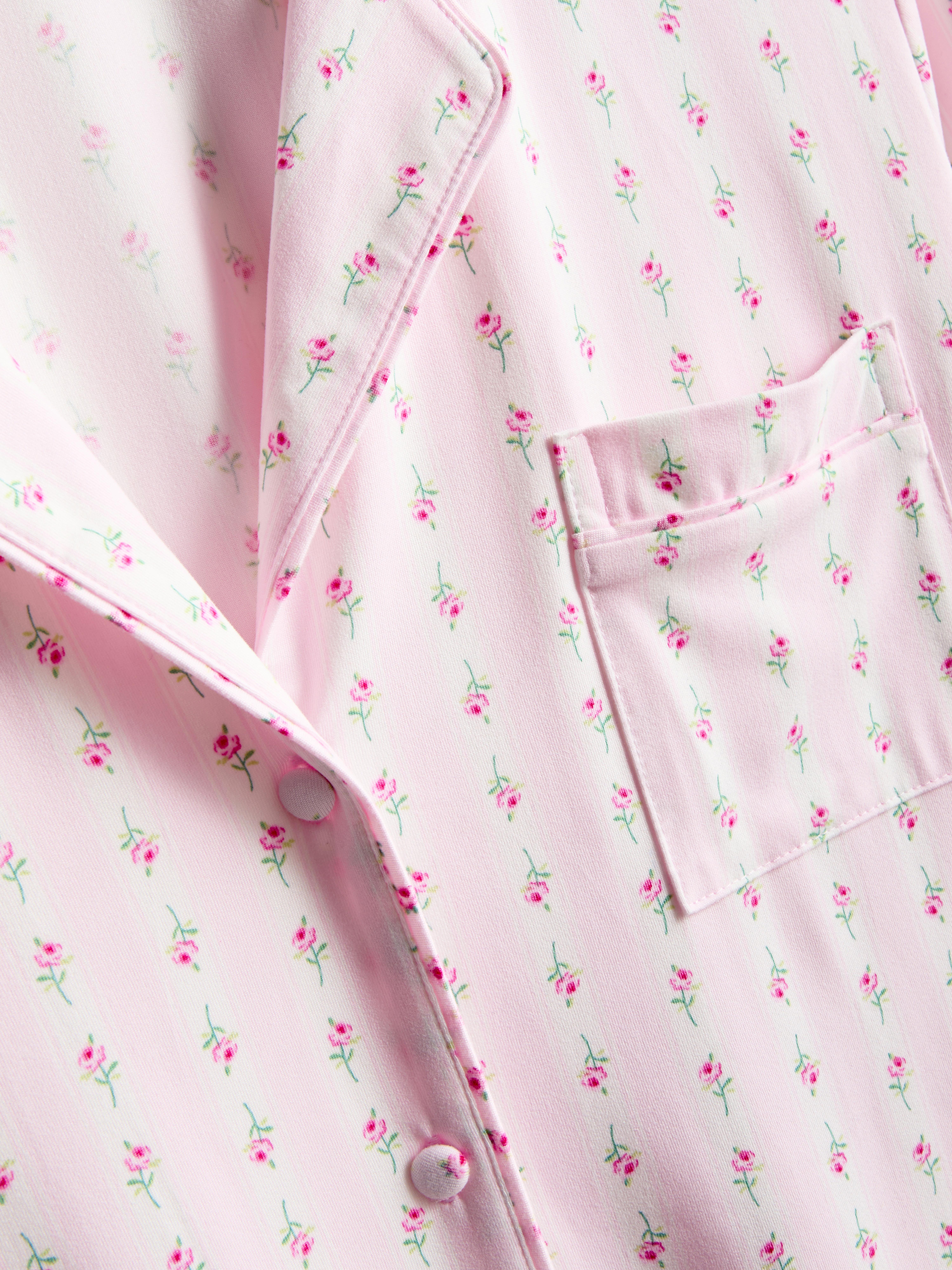 Printed Boyfriend Pajamas