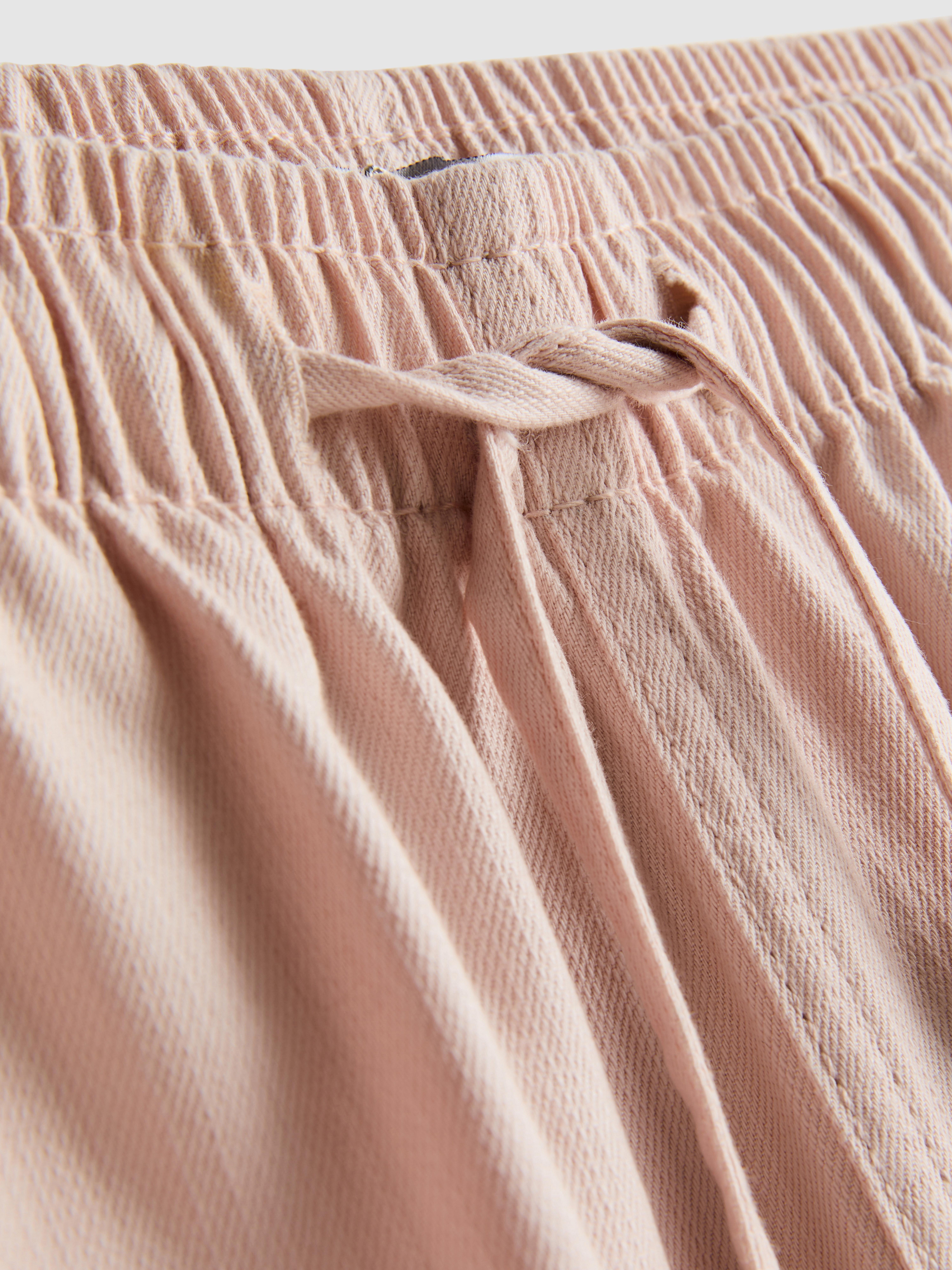 Straight-Leg Denim Joggers